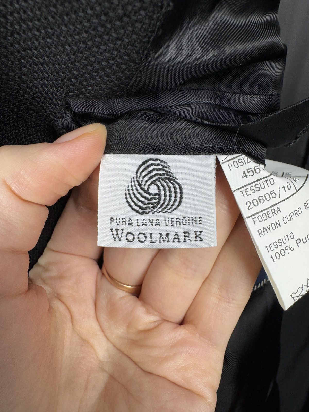 Canali Canali Black Basic pure wool 2 button classic blazer size 56 Size 46R - 10 Thumbnail