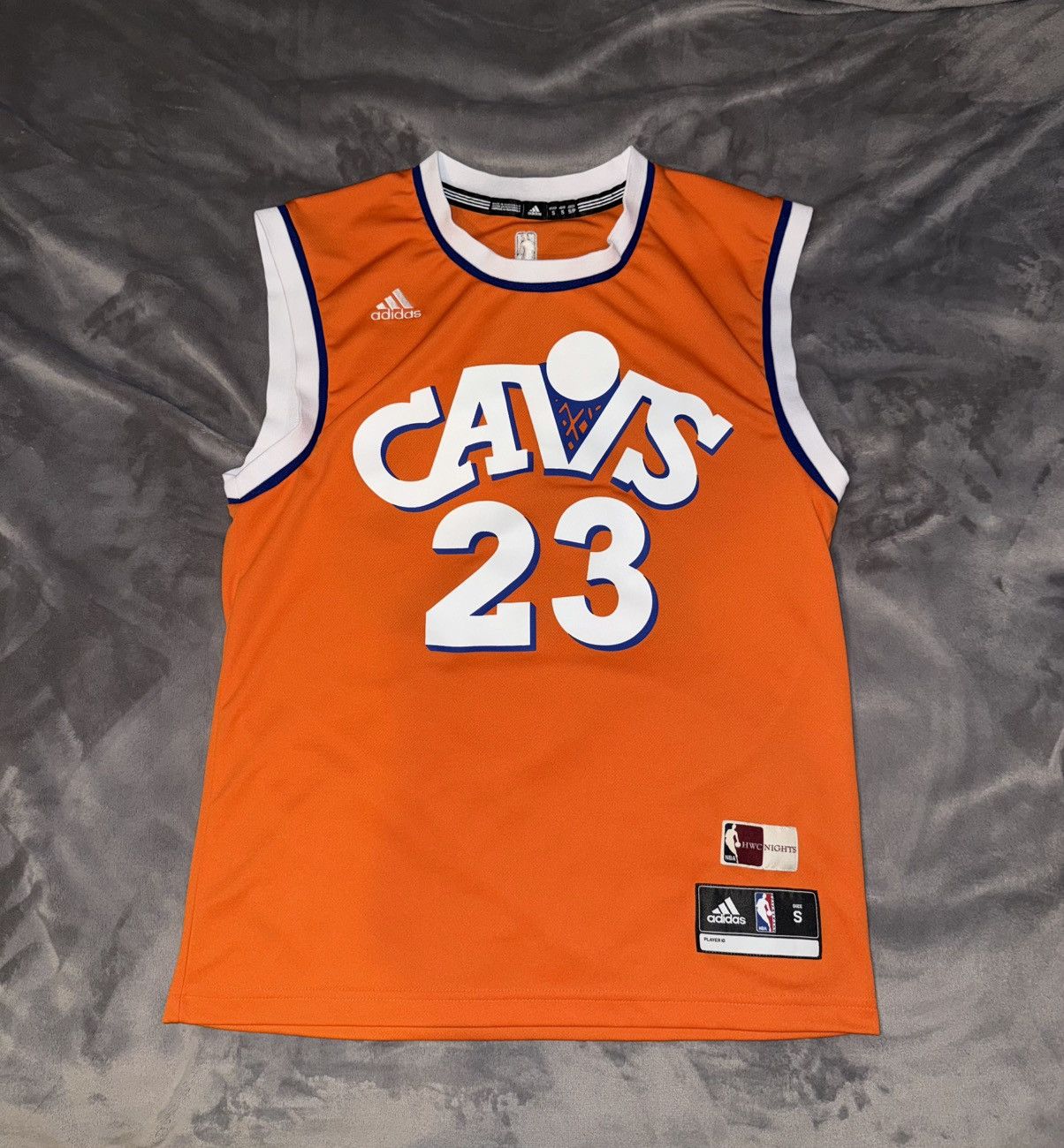 Adidas LeBron James Cleveland Cavaliers Hardwood Classic Jersey - S Size US S / EU 44-46 / 1 - 2 Thumbnail