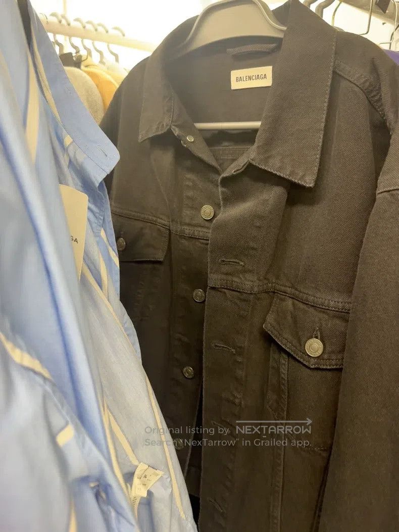 Balenciaga Balenciaga Denim Jacket Size XS / US 0-2 / IT 36-38 - 2 Thumbnail
