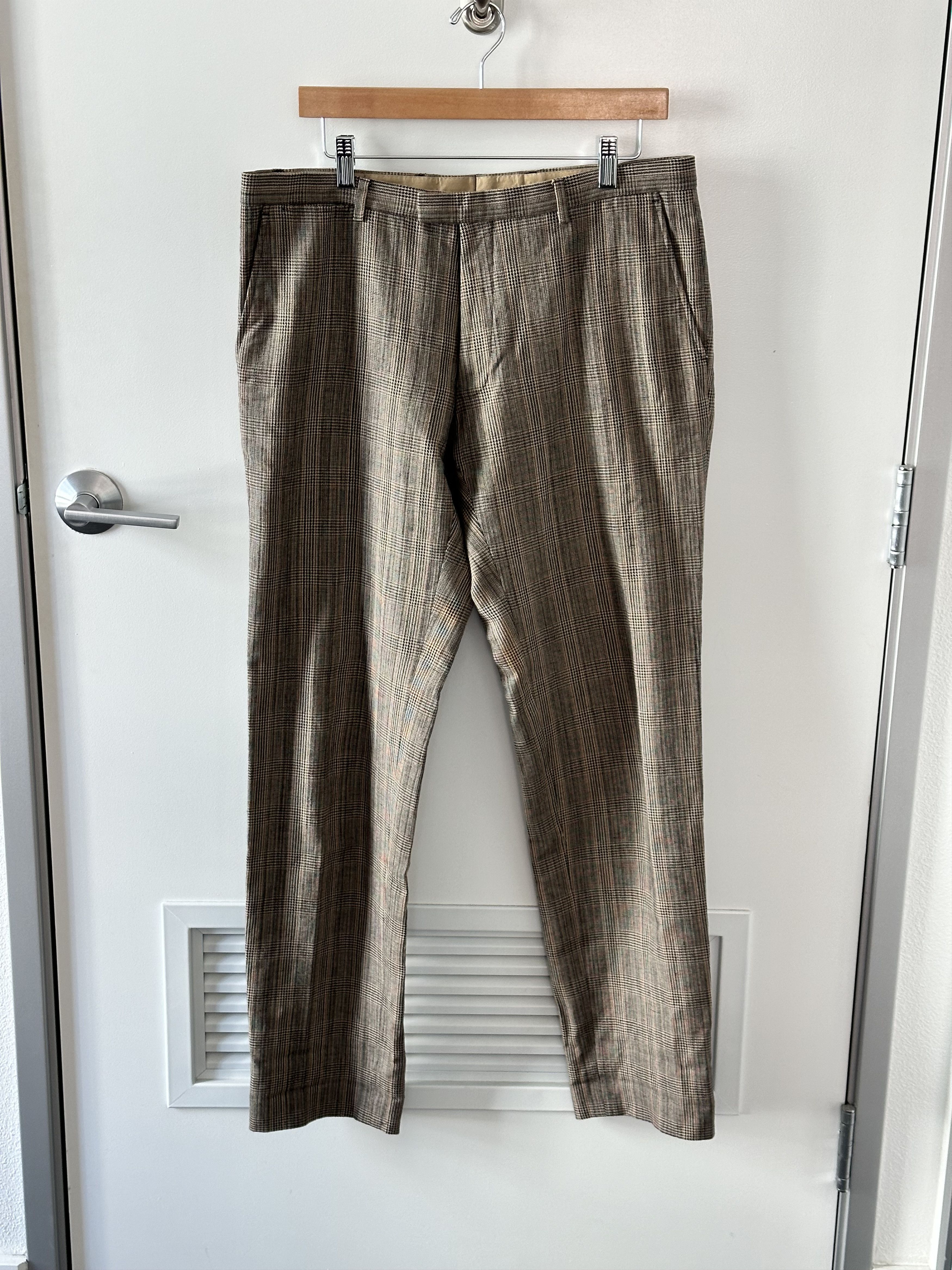 Dries Van Noten Plaid Pants Size US 34 / EU 50 - 1 Thumbnail