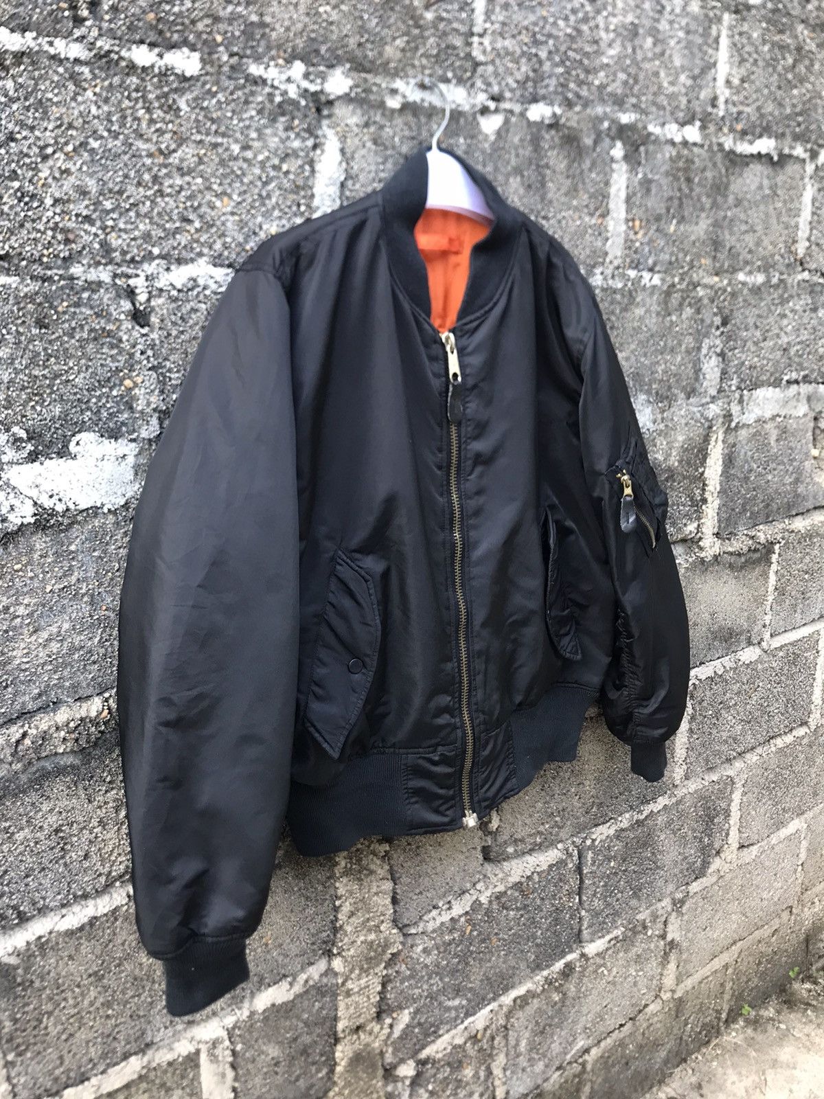 Other ⚡️Vintage Ma-1 Air Force Reversable Bomber Jacket Size US M / EU 48-50 / 2 - 3 Thumbnail