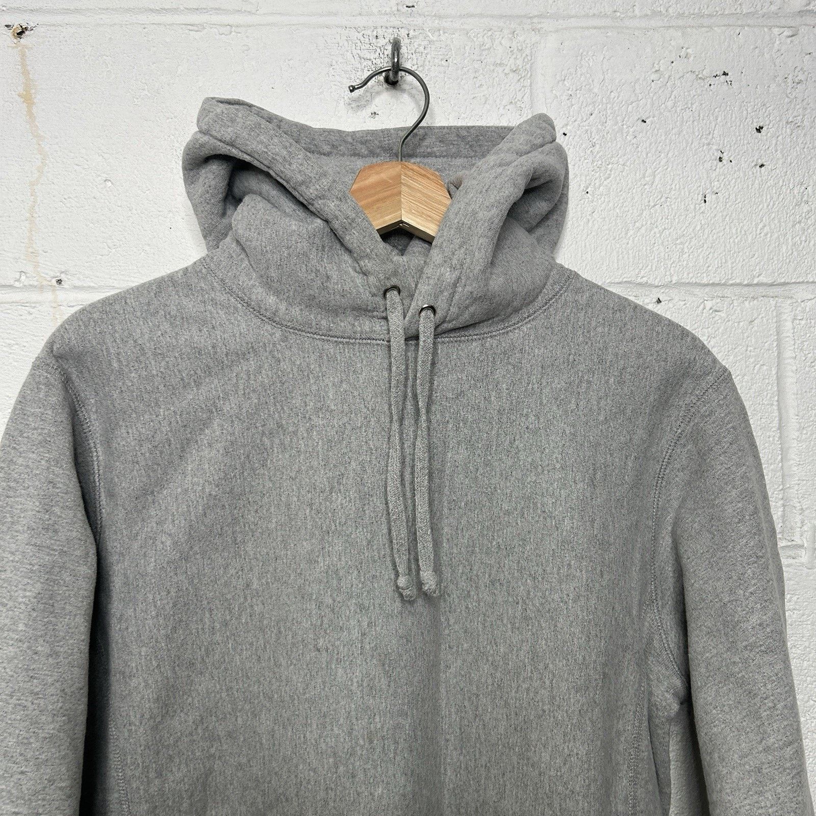 Supreme Supreme Fleece Pullover Blank Hoodie “Heather Grey” Size US M / EU 48-50 / 2 - 3 Thumbnail