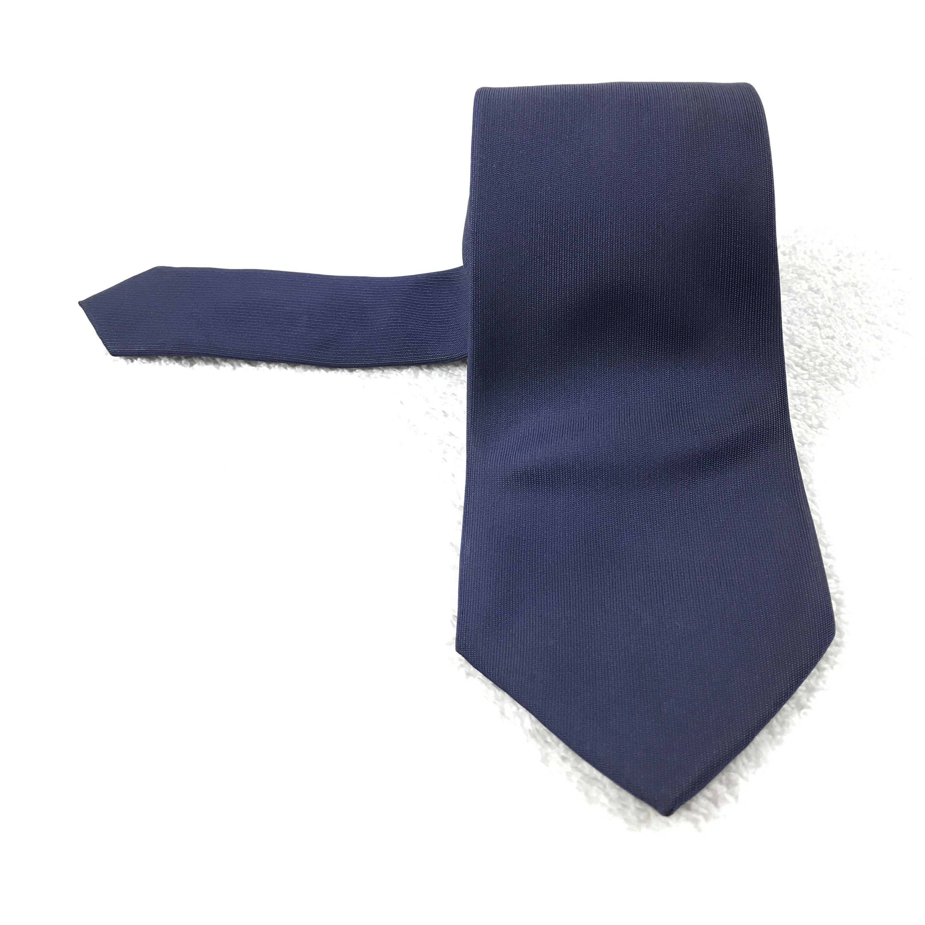 Designer × Vintage Vintage Pure Basic Silk Necktie Size ONE SIZE - 1 Thumbnail