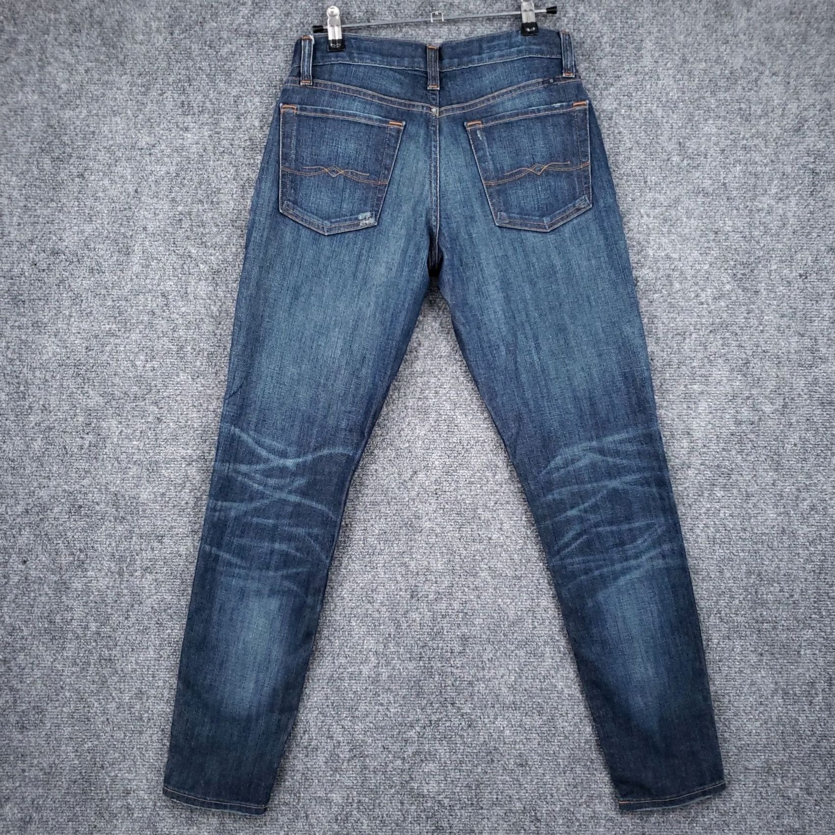 Lucky Brand Lucky Brand Jeans Womens 00 Blue Sienna Cigarette Slim Stretch Whiskered Size 24" / US 00 / IT 34 - 2 Thumbnail