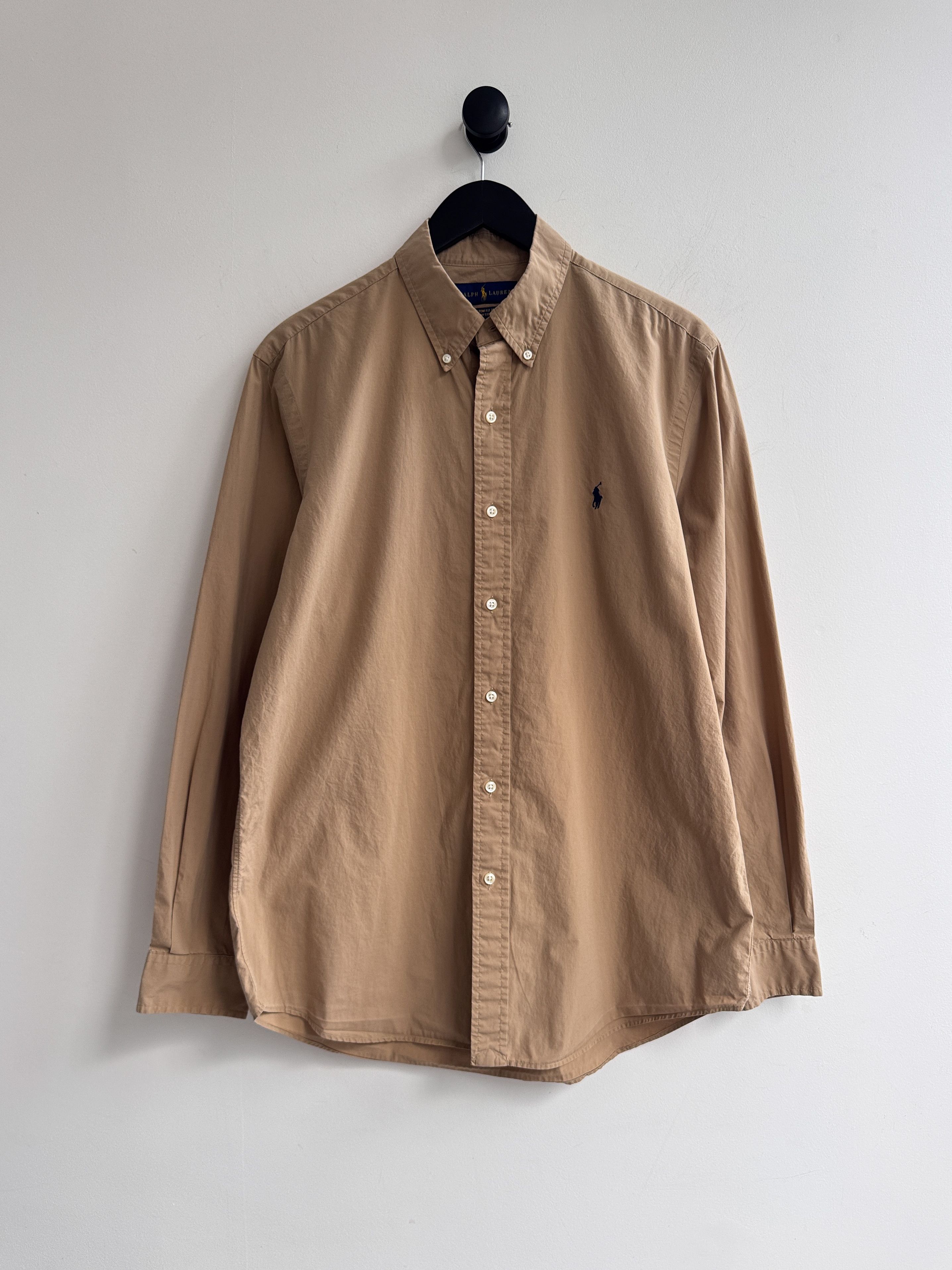 Polo Ralph Lauren Polo Ralph Lauren Beige Shirt Size US L / EU 52-54 / 3 - 1 Thumbnail