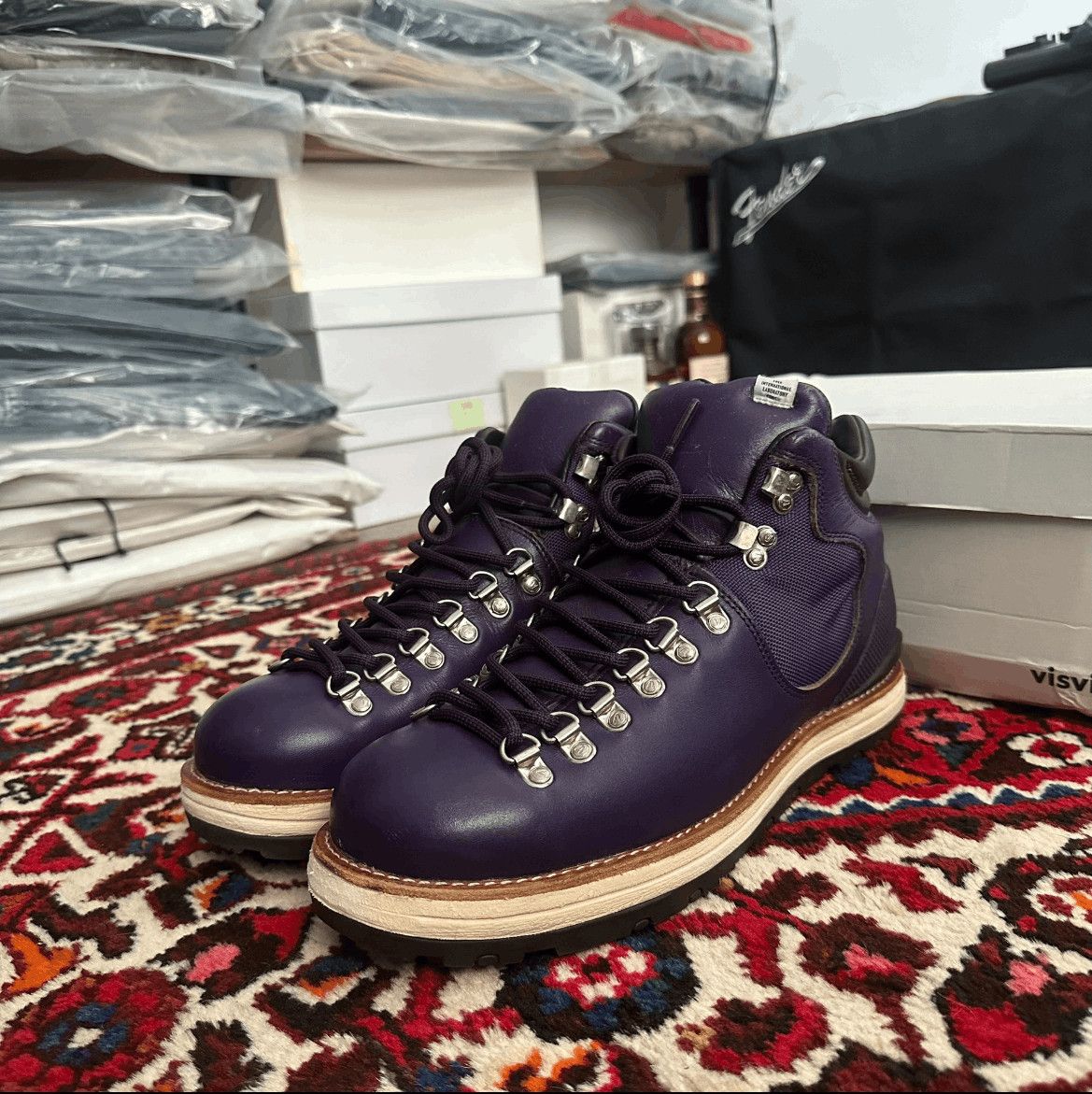 visvim SERRA US9.5 ネイビー スエード visvim SERRA US9.5 ネイビー スエード 靴