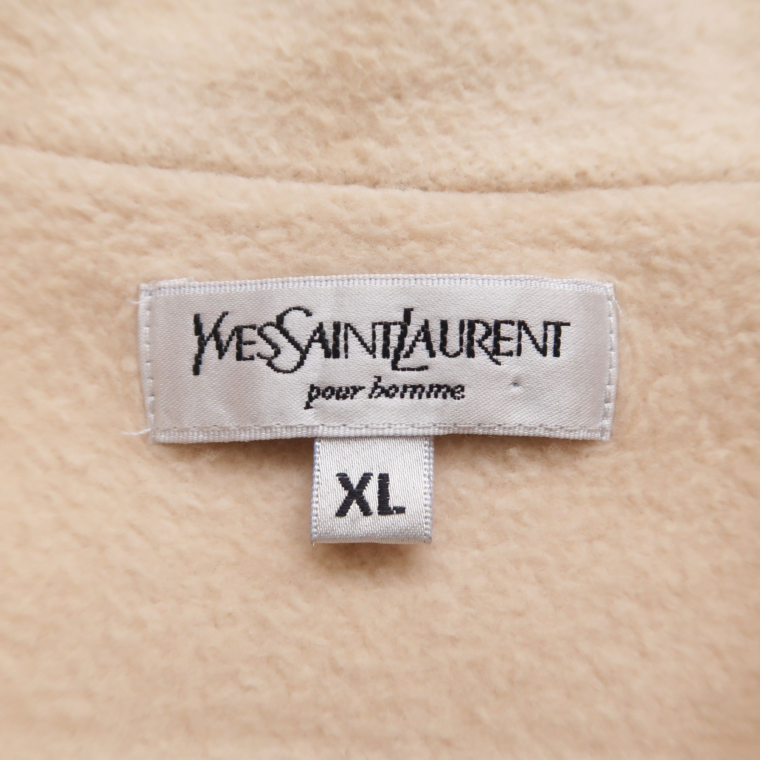 Yves Saint Laurent Yves Saint Laurent YSL Pour Homme Big Logo Jacket Size US XL / EU 56 / 4 - 4 Thumbnail