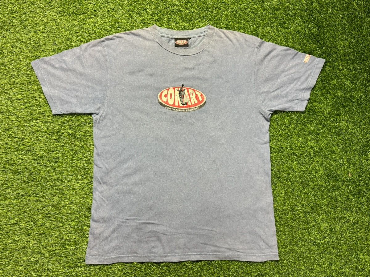 image of Skategang x Vintage Conart - Skateboard Tee in Blue, Men's (Size Large)