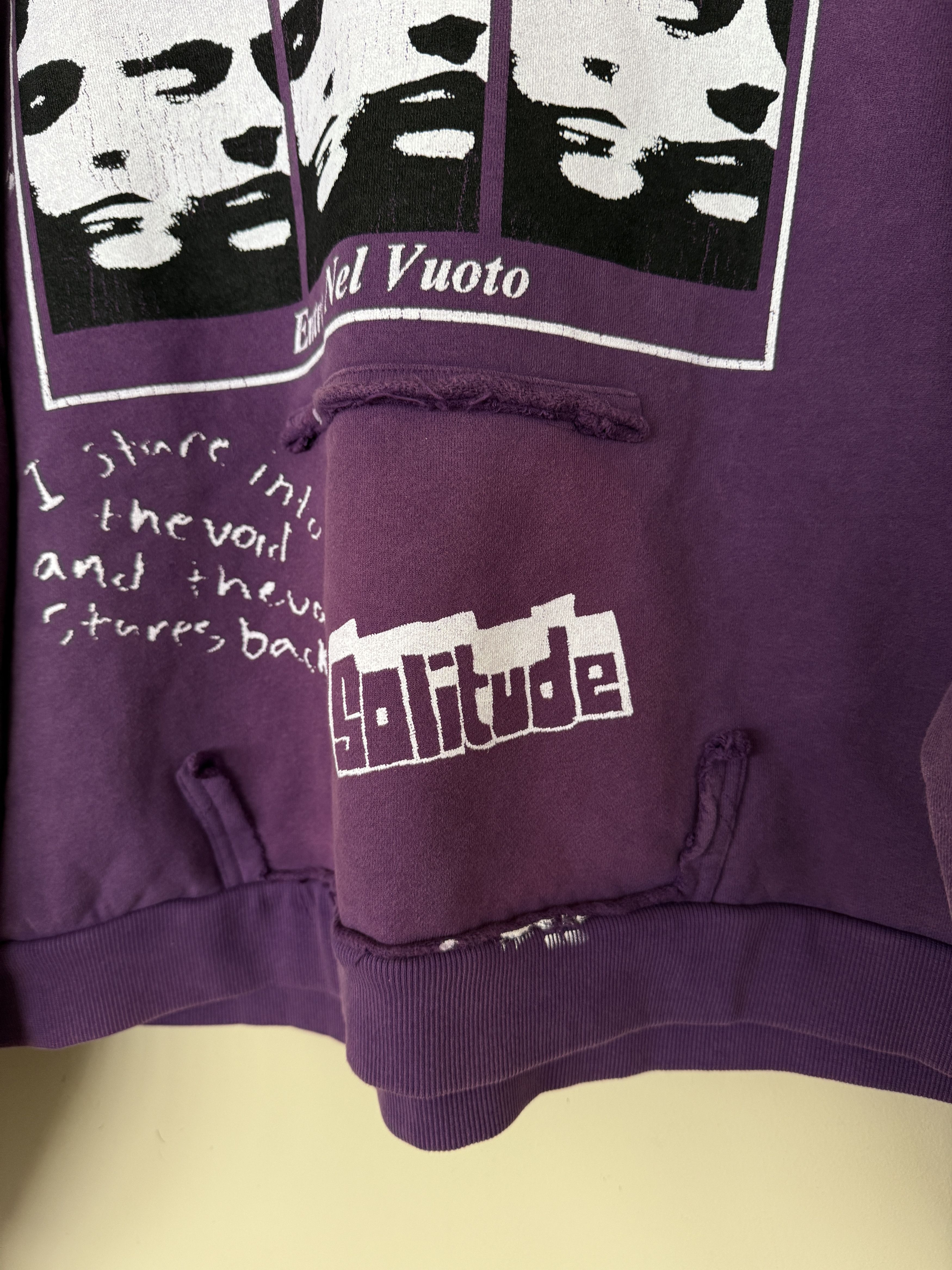 Vintage Vuoto Purple Crewneck Size US XXL / EU 58 / 5 - 5 Thumbnail