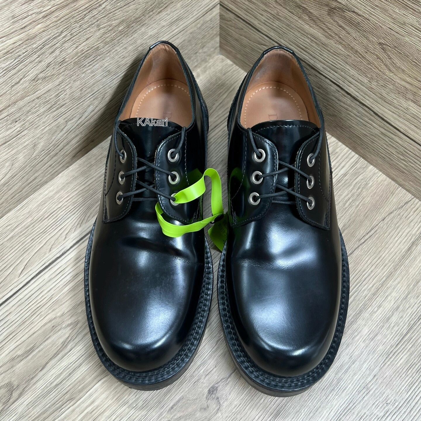 Dior Dior Carlo Black Platform Derby Shoes Size US 8 / EU 41 - 2 Thumbnail