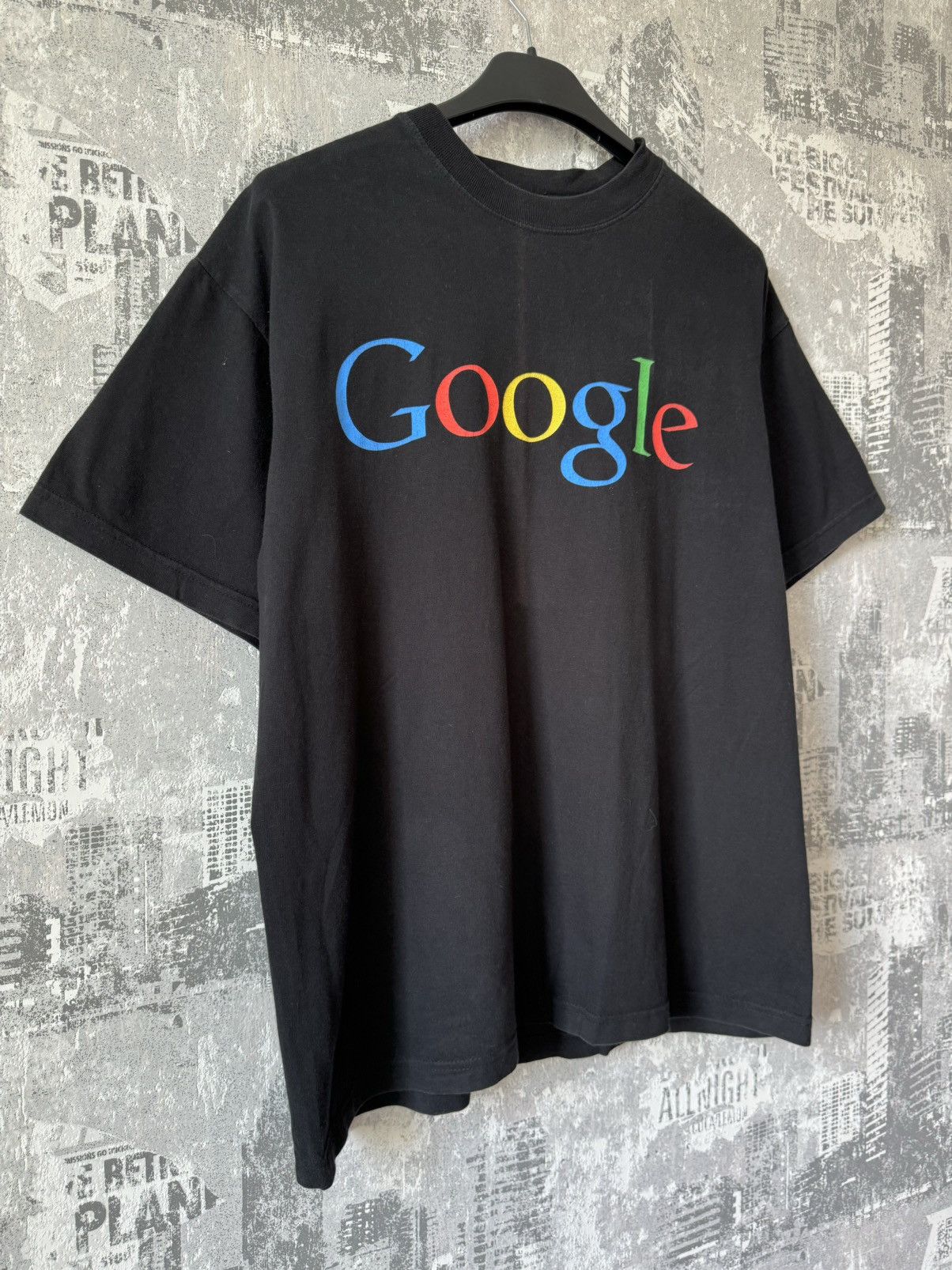 Apple Vintage 90s Google T-Shirt Size US M / EU 48-50 / 2 - 3 Thumbnail