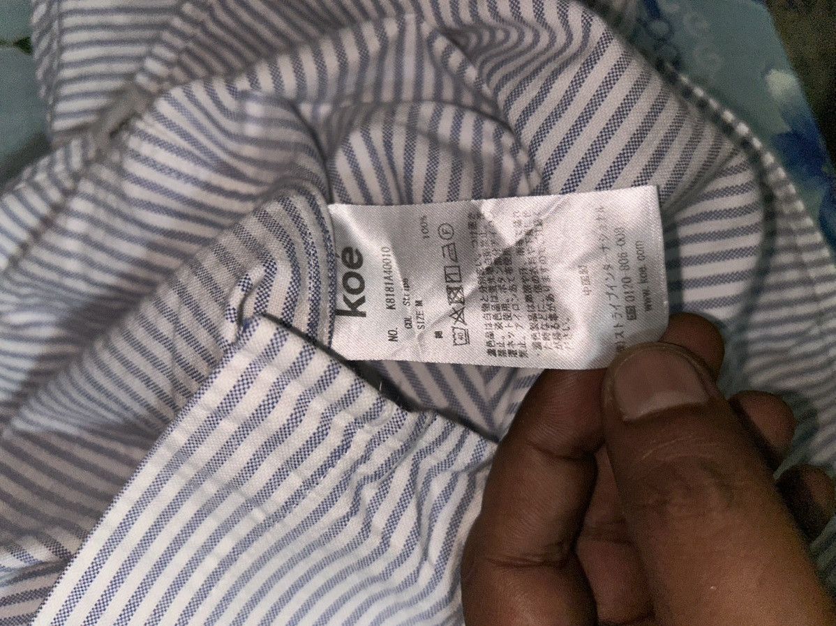Thom Browne Koe x Thom Browne Striped Longsleeve Button Up Shirt Size US M / EU 48-50 / 2 - 6 Thumbnail