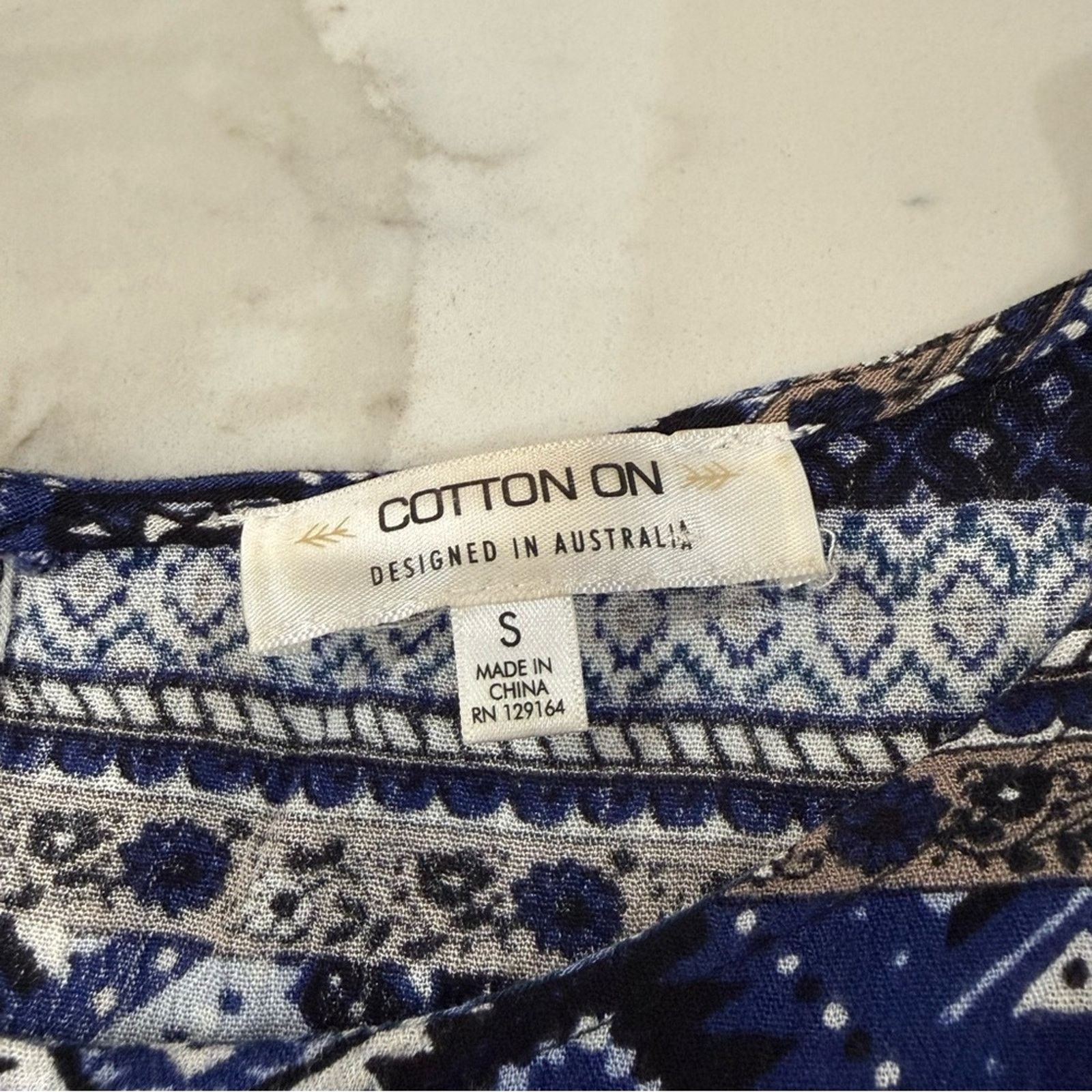 Cotton On Cotton On Bohemian Print 3/4 Sleeve Dress Women’s Size Small Size S / US 4 / IT 40 - 5 Thumbnail