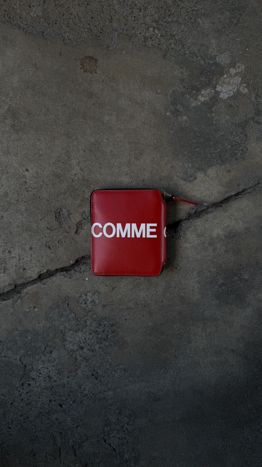 Comme des Garcons Comme des Garcons Red Big Logo Wallet Size ONE SIZE - 2 Thumbnail