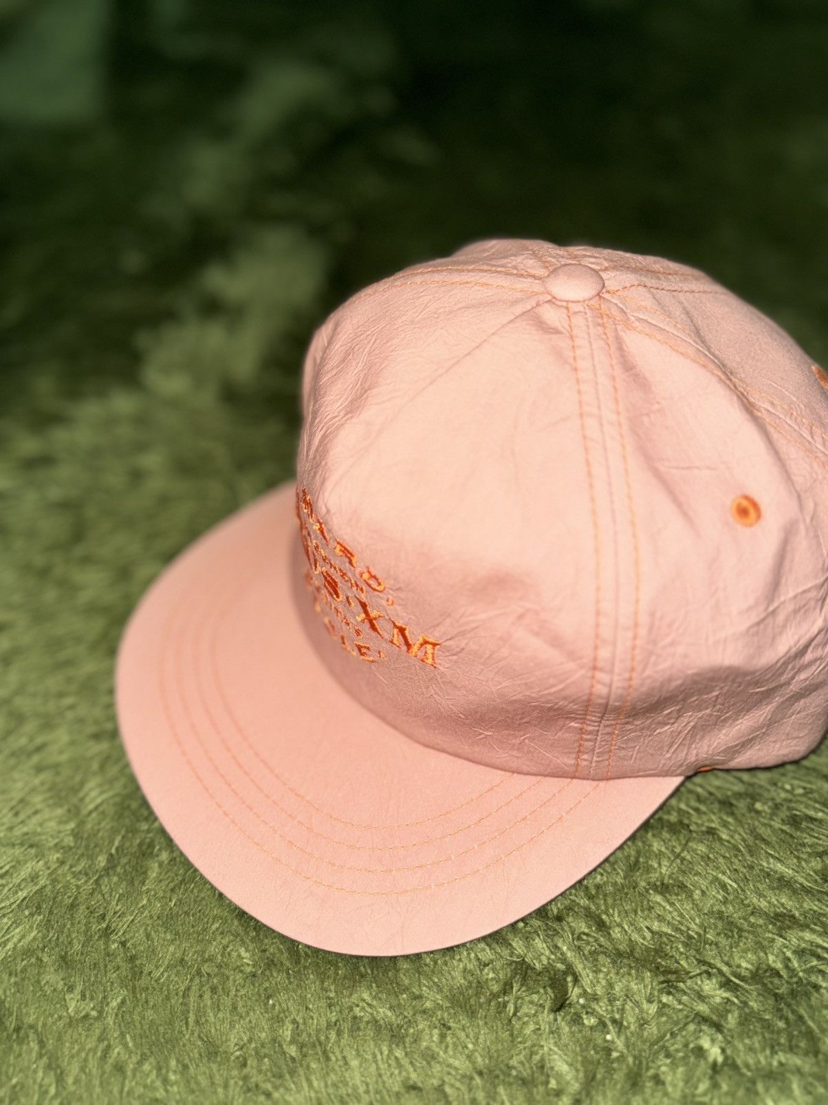 Deus Ex Machina Deus Ex Machina Board & Cycle Embroidered Logo Cap Peach Size ONE SIZE - 2 Thumbnail