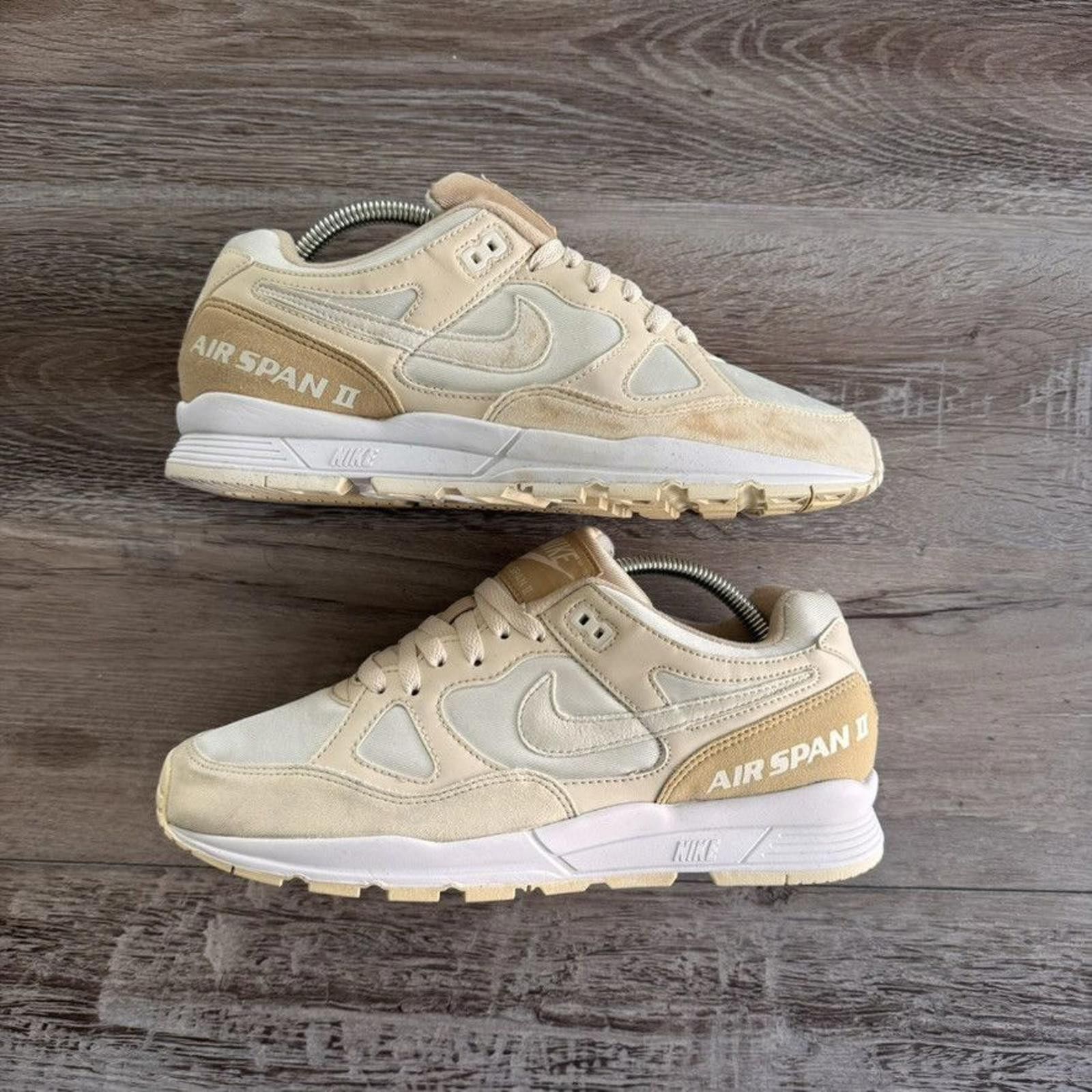 Nike NIKE • Air Span 2 SE SU19 "Desert Ore Sail" (9M) Size US 9 / EU 42 - 2 Thumbnail