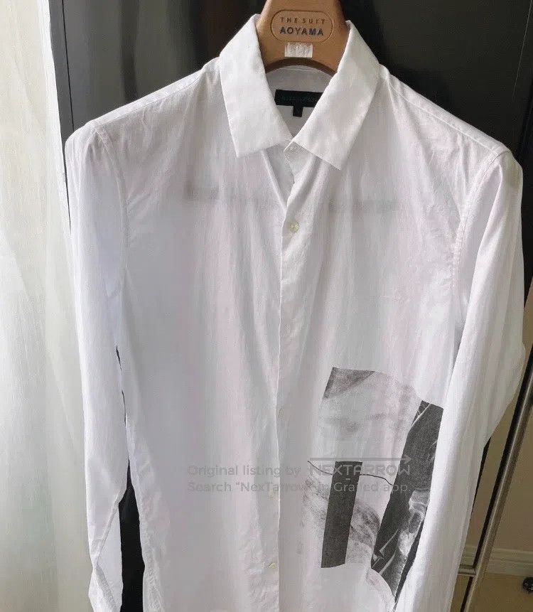 Ann Demeulemeester Ann Demeulemeester Size M printed shirt Size US S / EU 44-46 / 1 - 2 Thumbnail