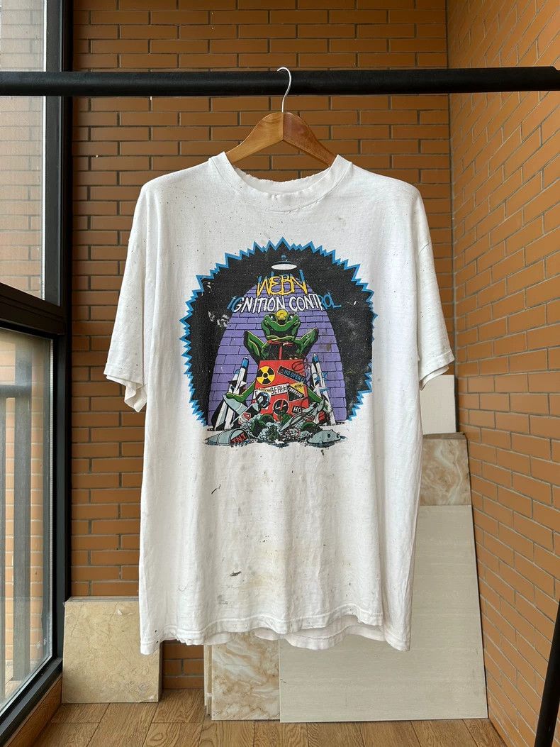 Vintage Vintage Tee 90s WEBN Ignition Control 2505-Nextarrow Size US XL / EU 56 / 4 - 1 Thumbnail
