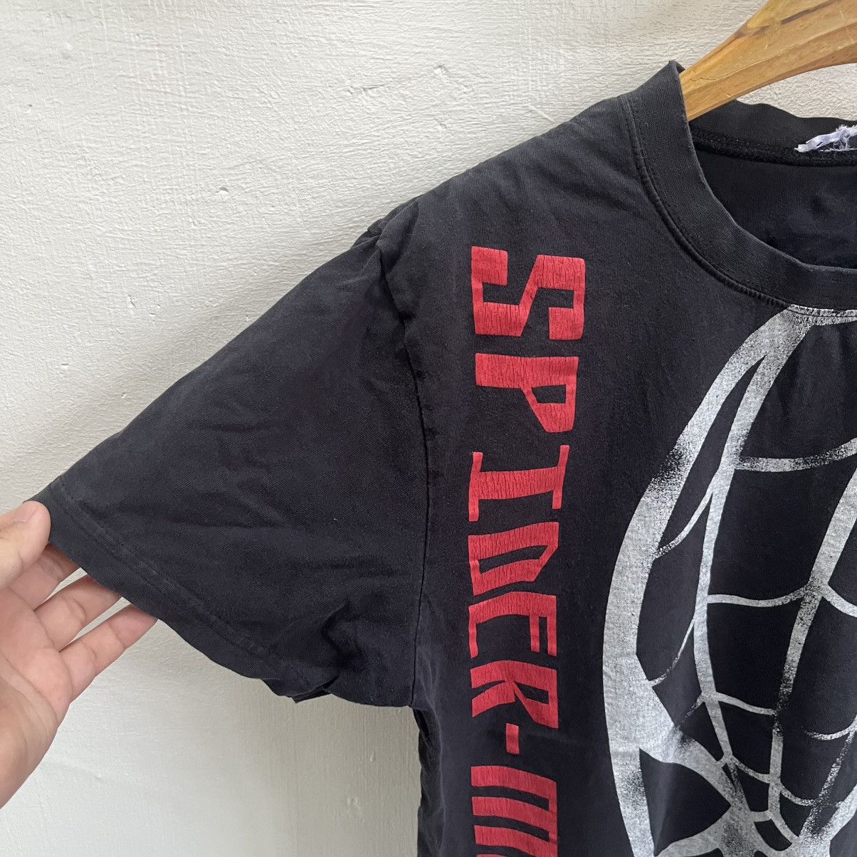 Marvel Comics Rare Vintage Spiderman AOP Quotes Tees Cartoon Size US S / EU 44-46 / 1 - 3 Thumbnail