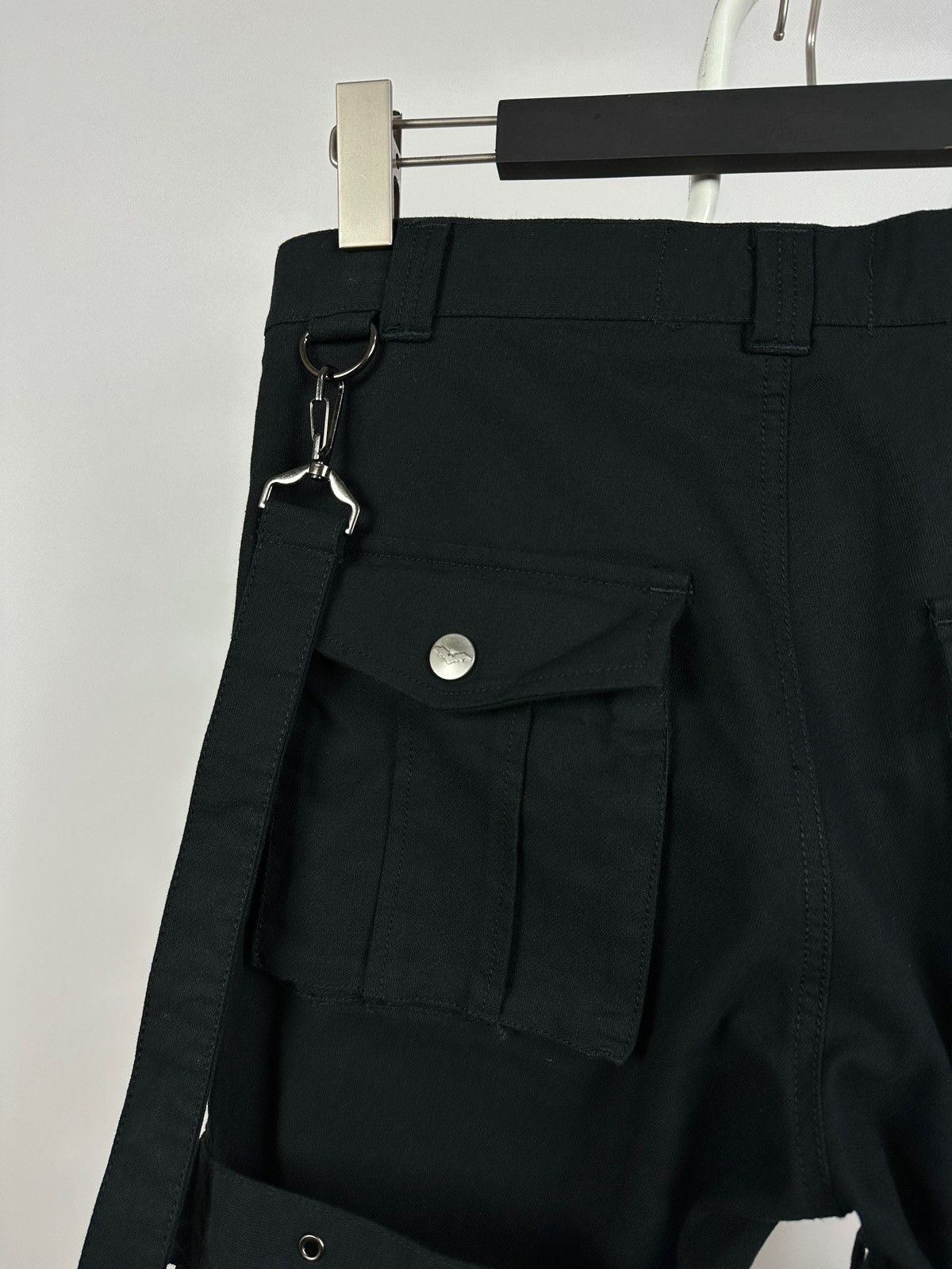 Queen Of Darkness Avant Garde Punk Goth Bondage Cargo Pants