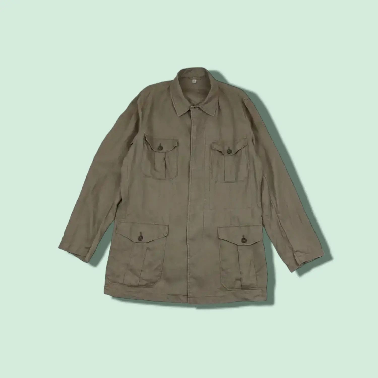 Japanese Brand × Uniqlo Vintage UNIQLO Military Style Multicpocket Jacket Size US M / EU 48-50 / 2 - 1 Thumbnail
