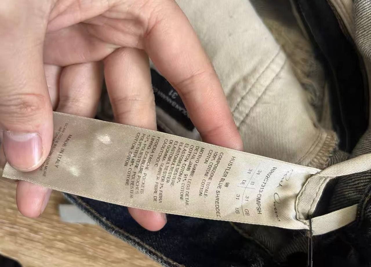 Rick Owens Ripped jeans, the best from the Rick Owens runway Size US 31 - 2 Thumbnail