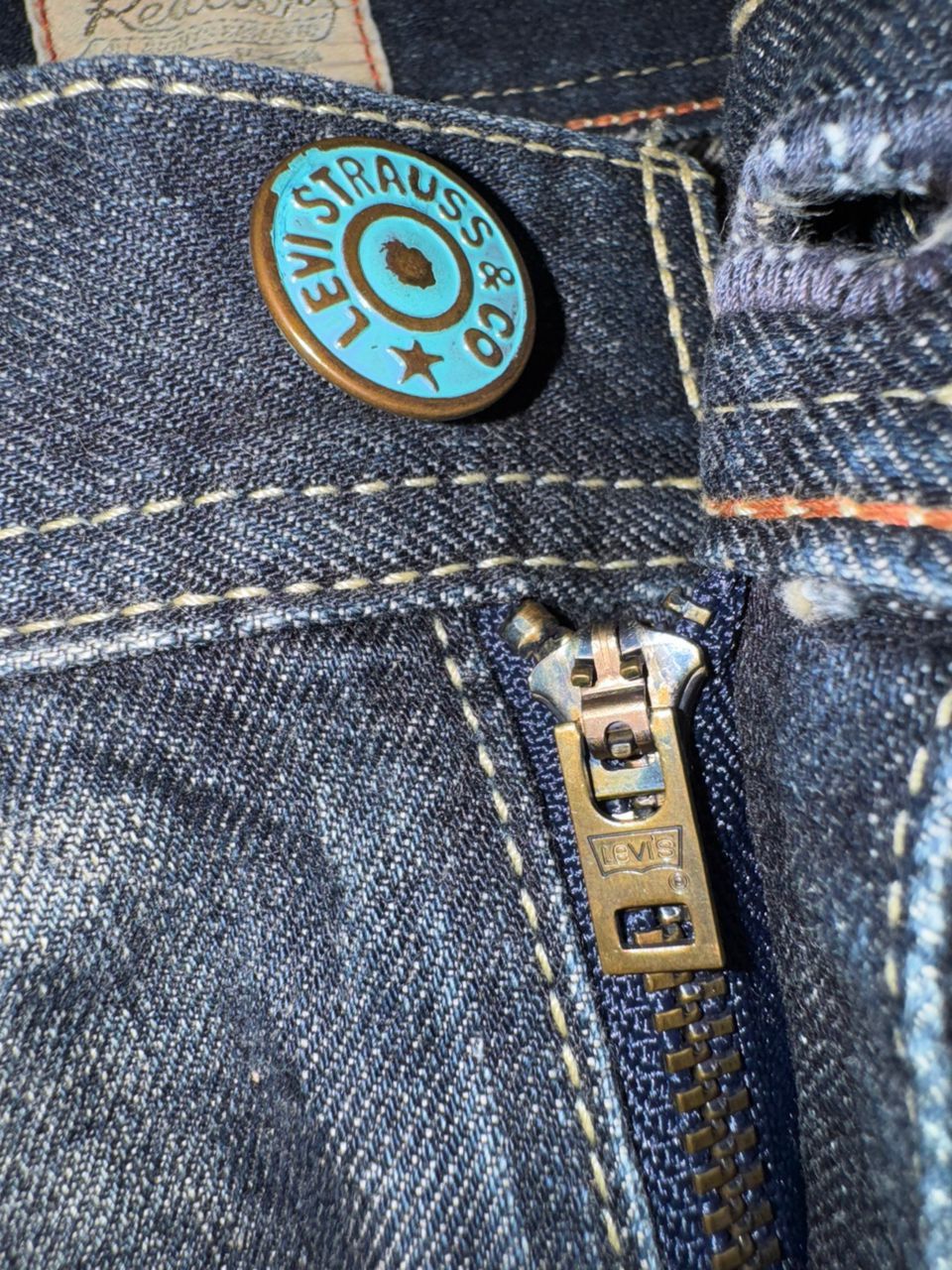 If Six Was Nine Bell Bottom💥90s Levi’s RedLoop Sick Whisker Rusty Bootcut Size US 30 / EU 46 - 9 Thumbnail
