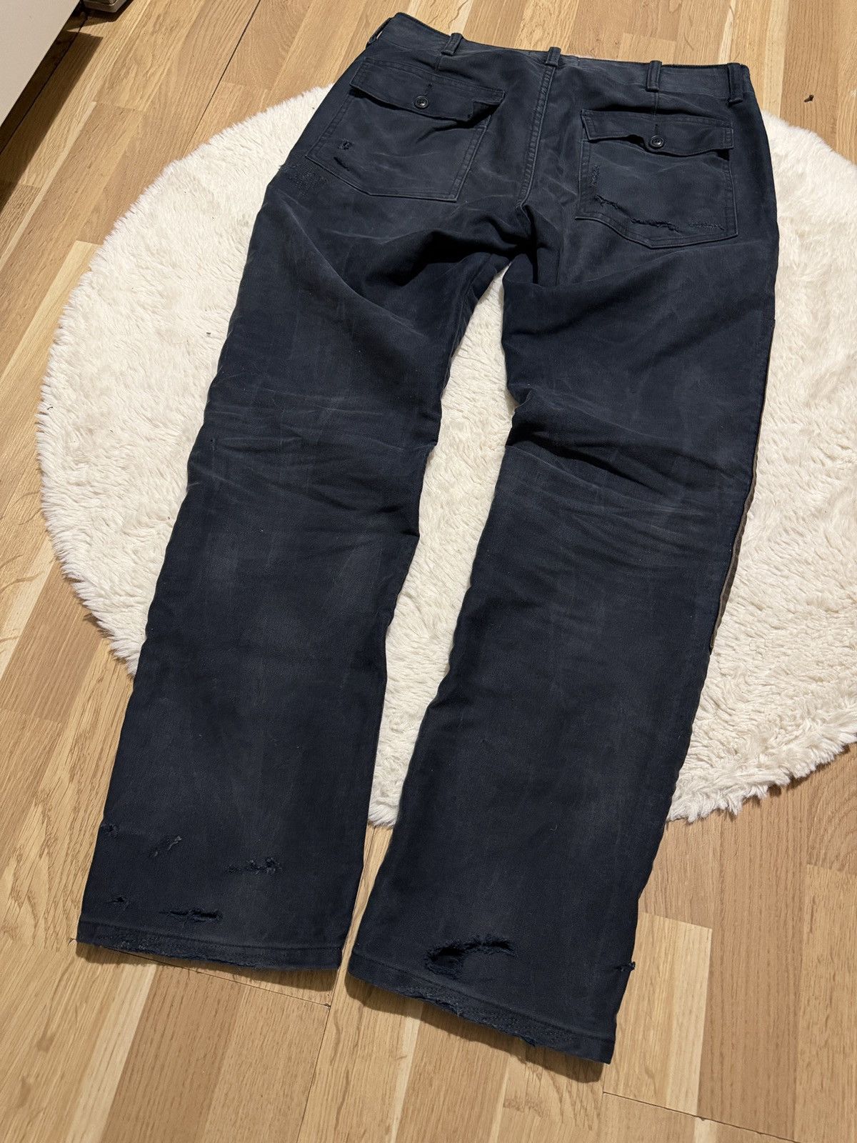 Polo Ralph Lauren Ralph lauren denim supply pants patchwork avant garde rare Size US 32 / EU 48 - 7 Thumbnail