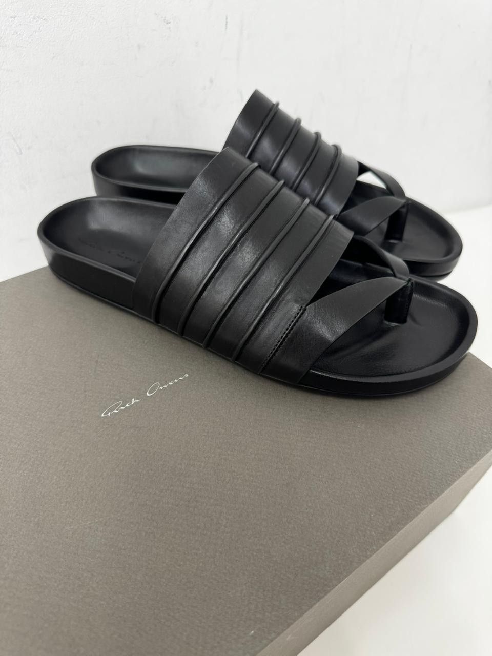 Rick Owens RICK OWENS RUHLMANN GRANOLA SLIDES Size US 8 / EU 41 - 1 Thumbnail