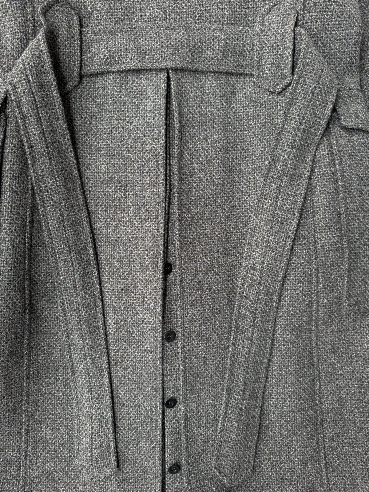 Balenciaga Balenciaga AW04 Double Breasted Belted Military Wool Coat Size US S / EU 44-46 / 1 - 12 Thumbnail