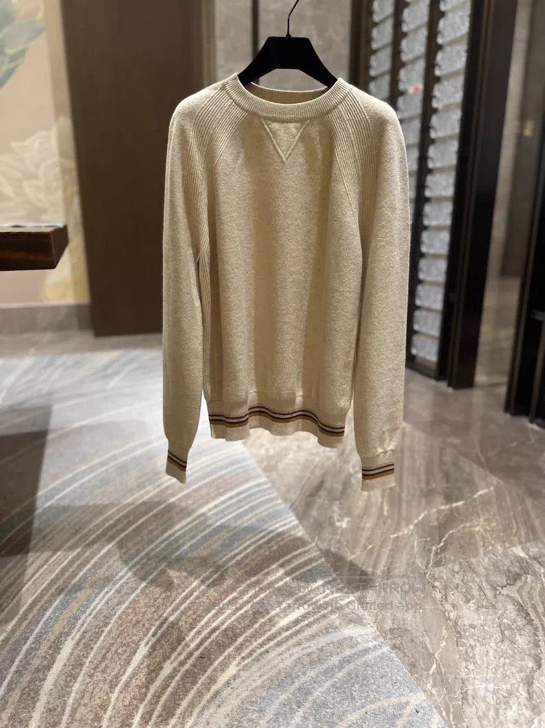 Loro Piana Loro Piana Cashmere Crew Neck Sweater Size XS / US 0-2 / IT 36-38 - 1 Thumbnail
