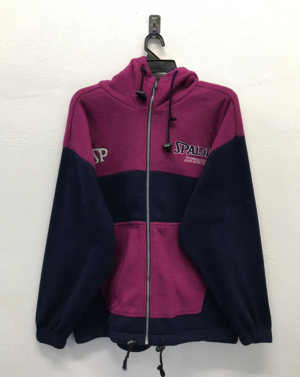 Spalding × Vintage Vintage Spalding International Athletic Sport Jacket Hoodie Size US M / EU 48-50 / 2 - 1 Thumbnail