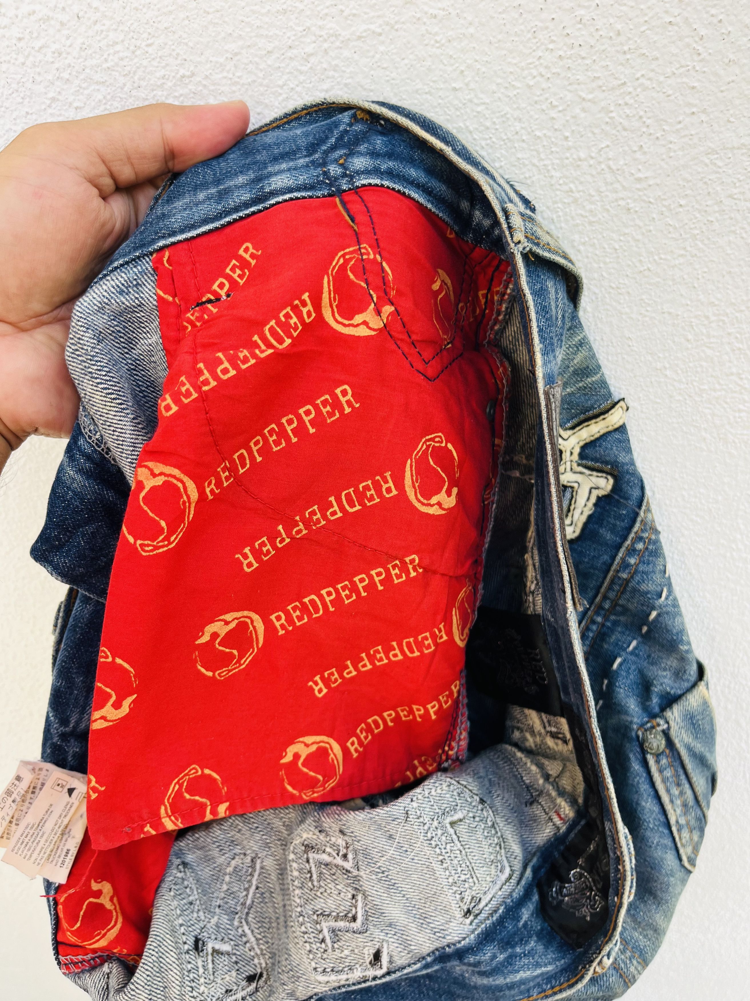 Japanese Brand × Vintage Vintage Red Pepper Japanese Designer Fashion Style Size US 36 / EU 52 - 22 Thumbnail