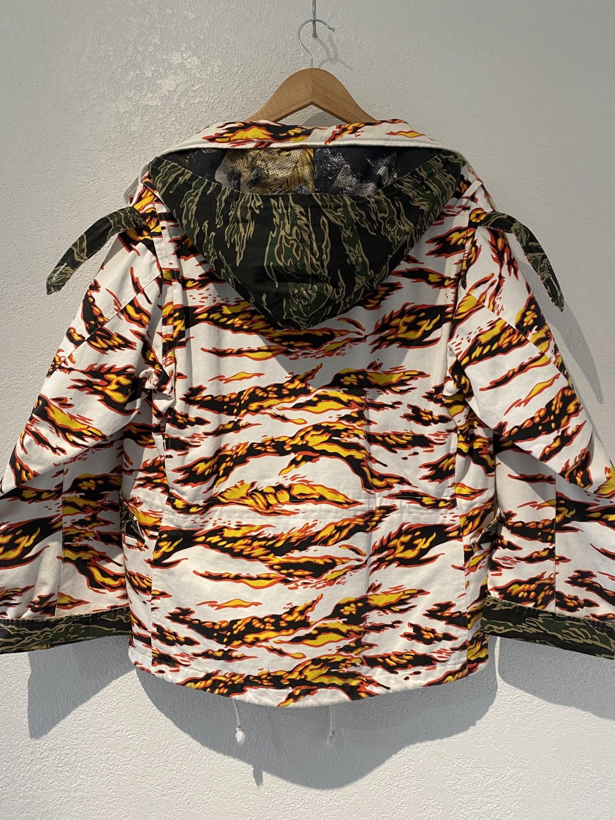 PHENOMENON Phenomenon 2007 Flame Tiger Camo Military M-65 Jacket Size US L / EU 52-54 / 3 - 4 Thumbnail