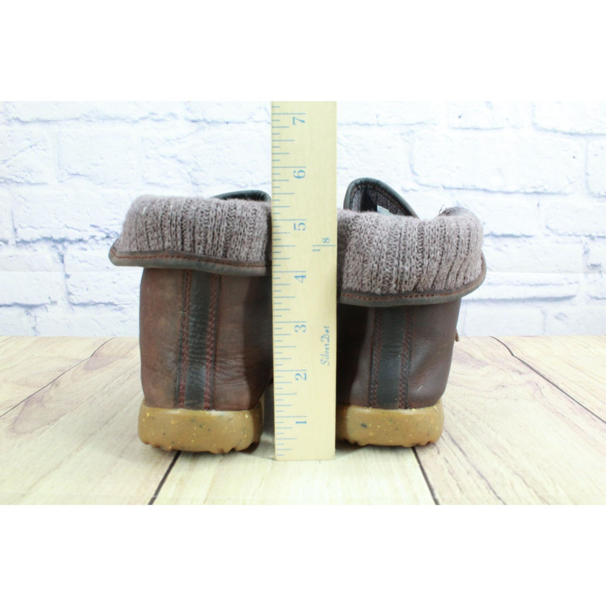 Chaco Chaco Women's Leather Barbary Boots Wool Collar Size 7 Size US 7 / IT 37 - 6 Thumbnail
