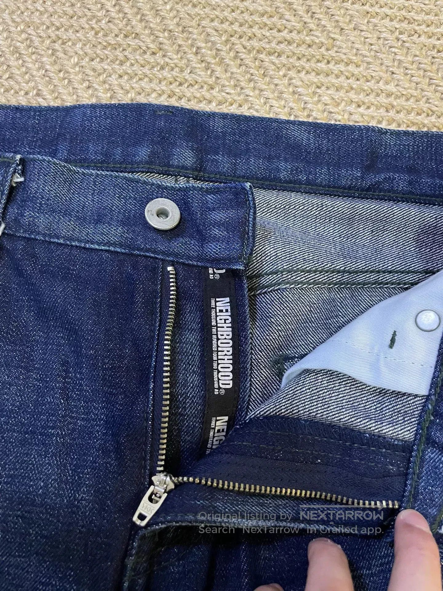 Neighborhood NEIGHBORHOOD Early Distressed Denim Jeans. Size US 41 - 4 Thumbnail