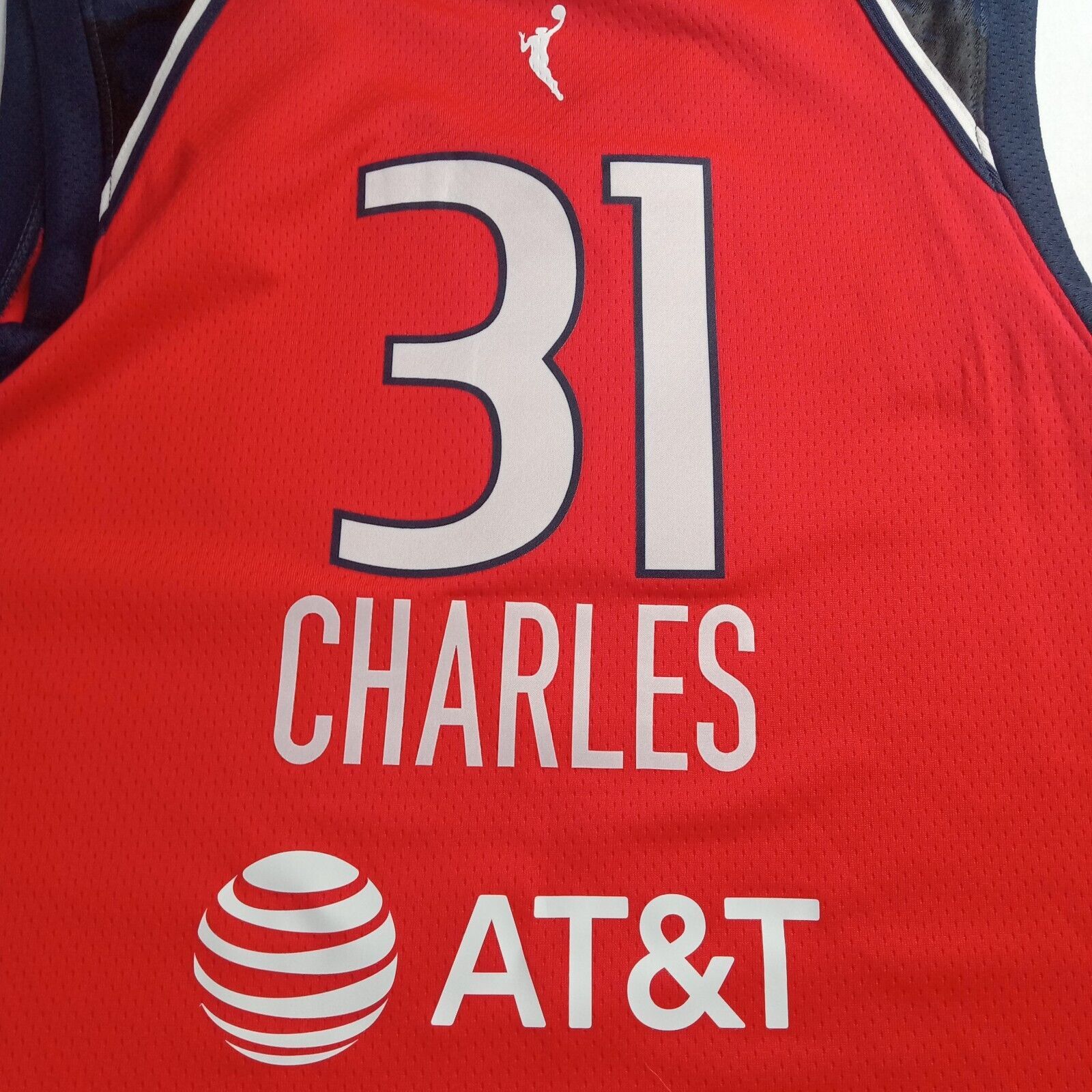 Nike Nike WNBA Washington Mystics Charles No. 31 Jersey Womens XL Size XL / US 12-14 / IT 48-50 - 9 Thumbnail
