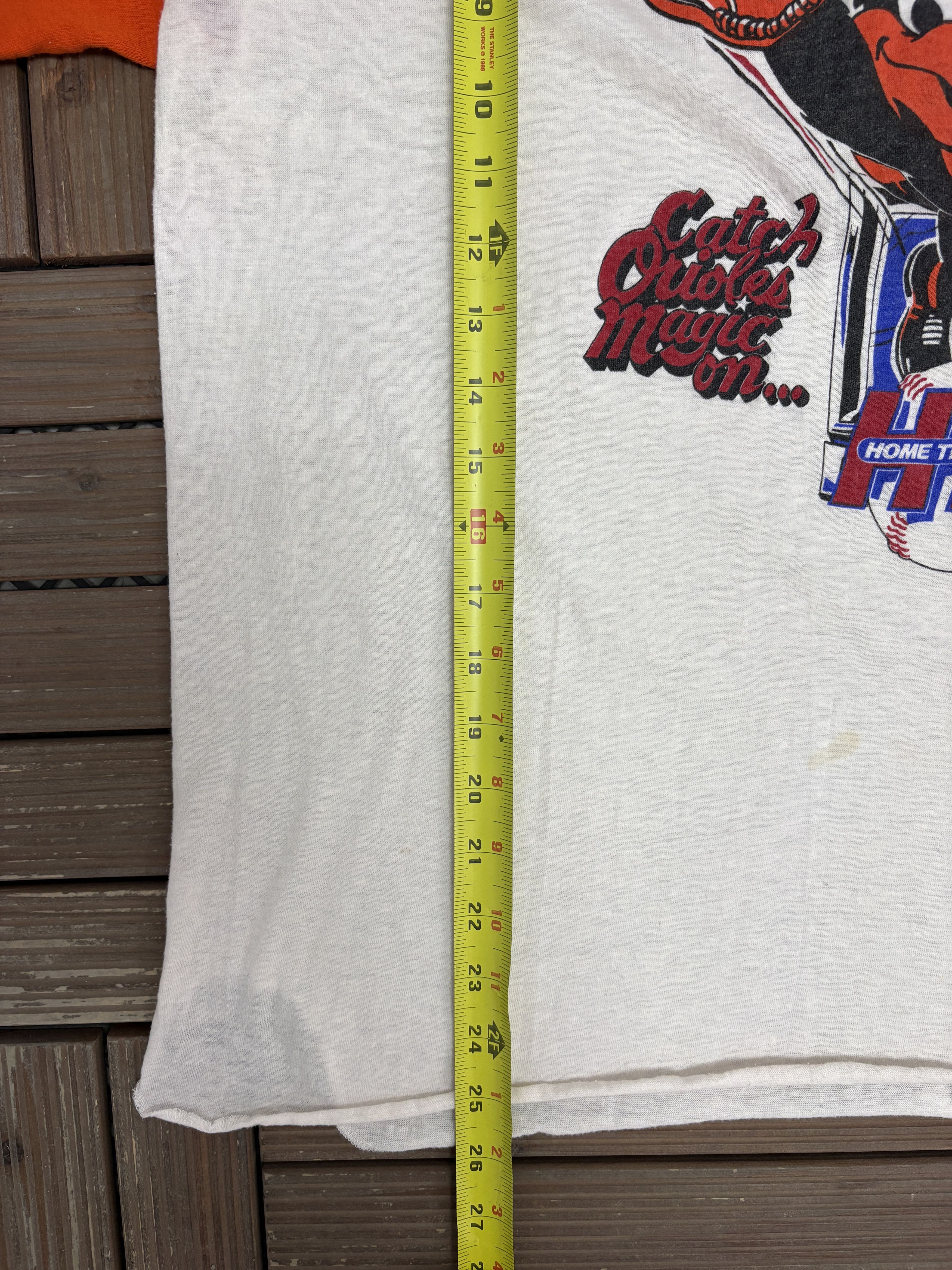 Vintage Baltimore Orioles Catch Orioles Magic Vintage White Shirt Size US XL / EU 56 / 4 - 8 Thumbnail