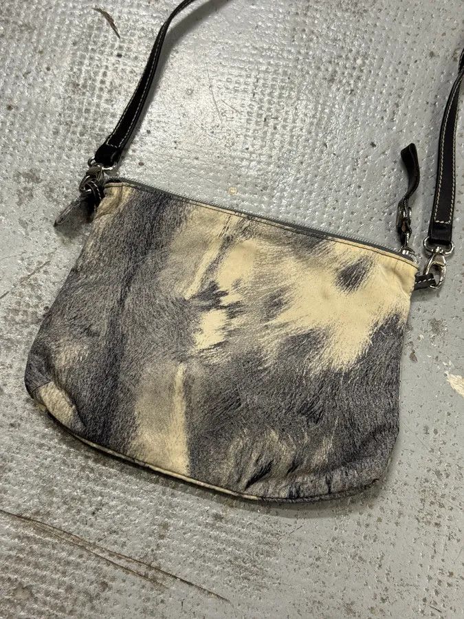 Designer × Just Cavalli × Vintage 2000s Cavalli Fur Effect Shoulder Bag Size ONE SIZE - 5 Thumbnail