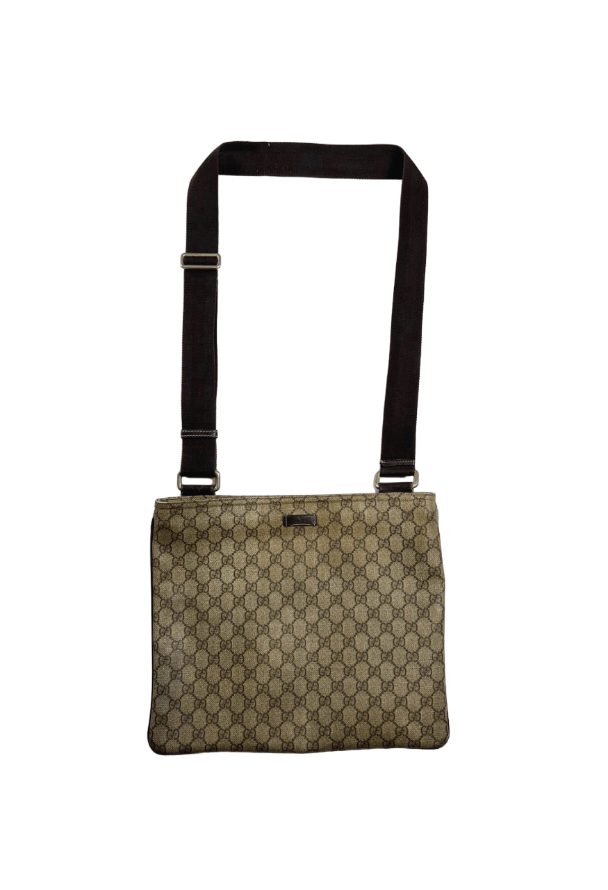 Gucci Gucci Canvas Monogram Shoulderbag Bag belt Size ONE SIZE - 1 Thumbnail
