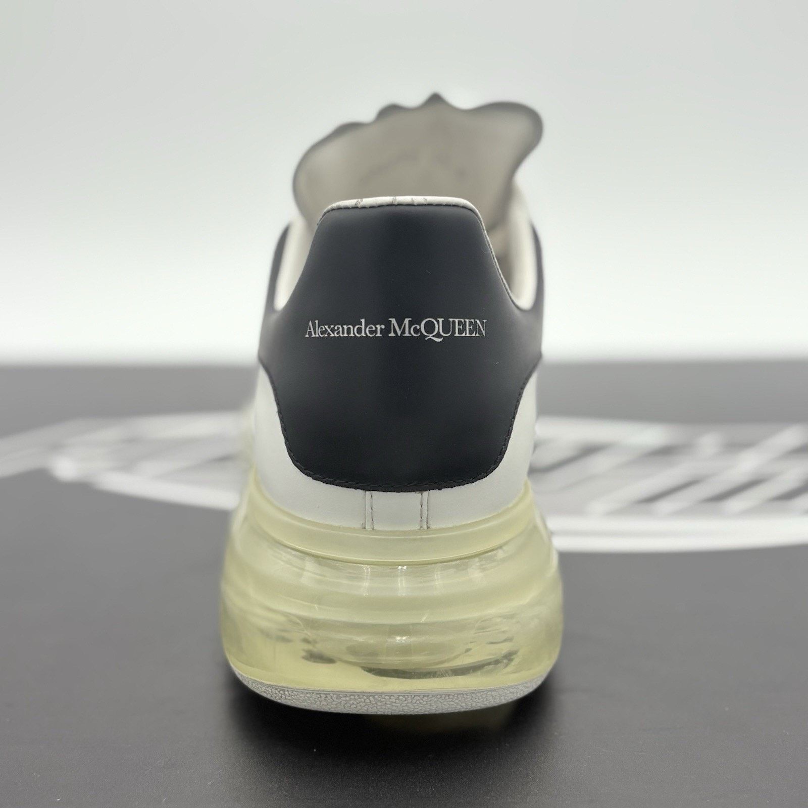 Alexander McQueen Alexander McQueen ' White Black ' | GOOD CONDITION! Size US 12 / EU 45 - 9 Thumbnail