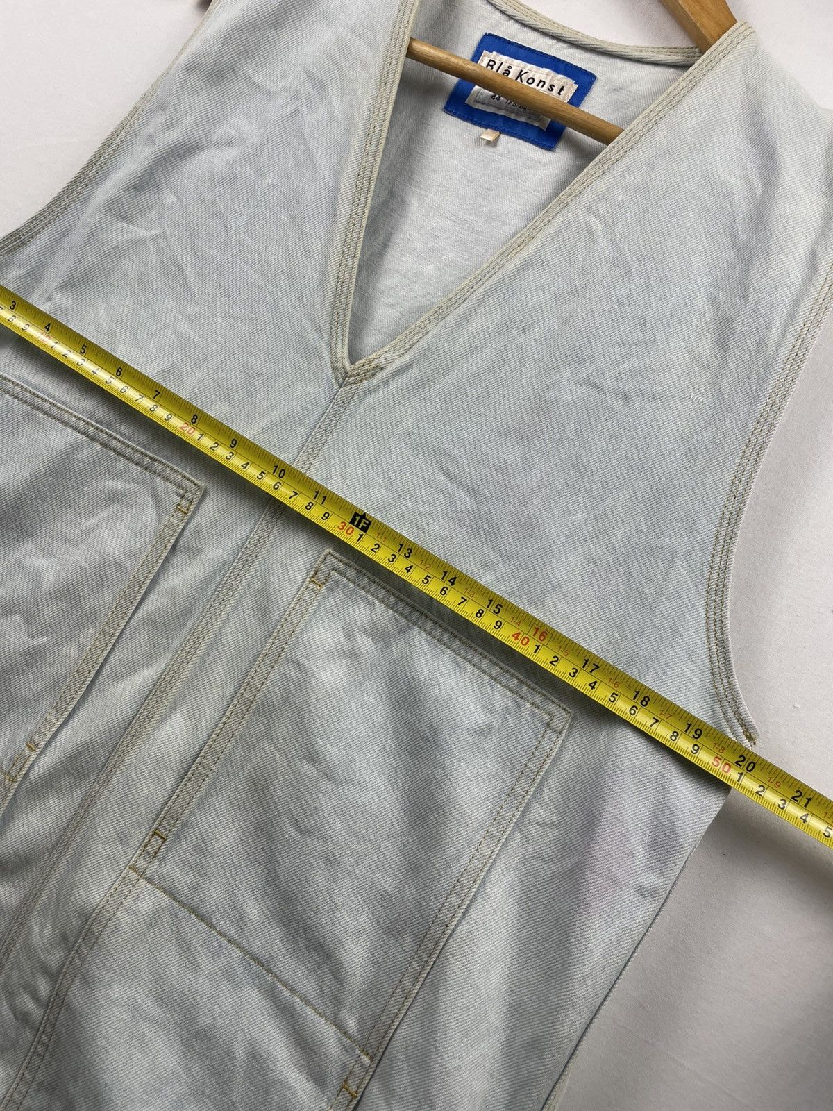 Acne Studios Acne Studios Denim Midi Dress Inspired WW2 Design Size M / US 6-8 / IT 42-44 - 8 Thumbnail