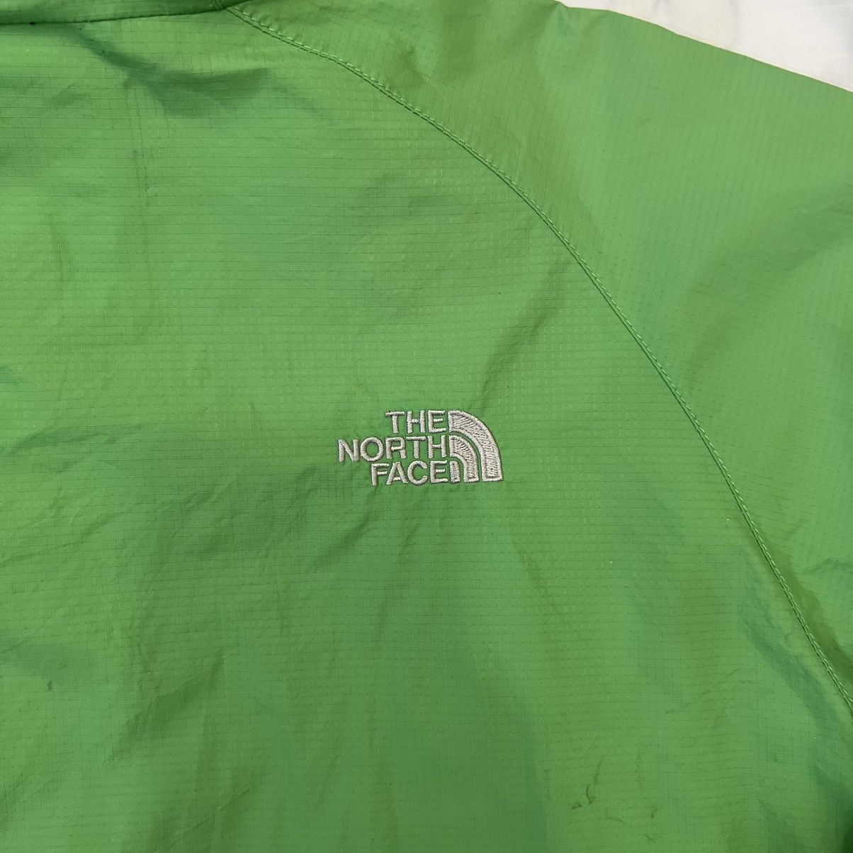 The North Face Hooded Rain Shell Jacket - Lime Green - Women's/Men's [L] Size L / US 10 / IT 46 - 5 Thumbnail