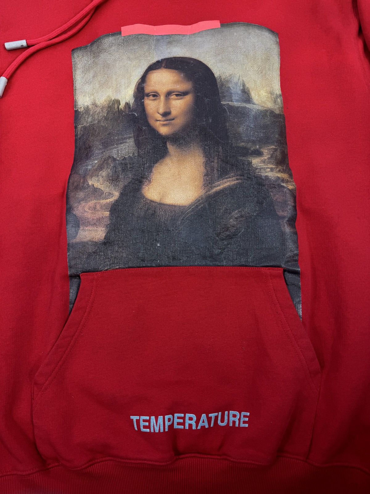 Off-White MONA-LISA TEMPERATURE OVERSIZED HOODIE Size US M / EU 48-50 / 2 - 4 Thumbnail