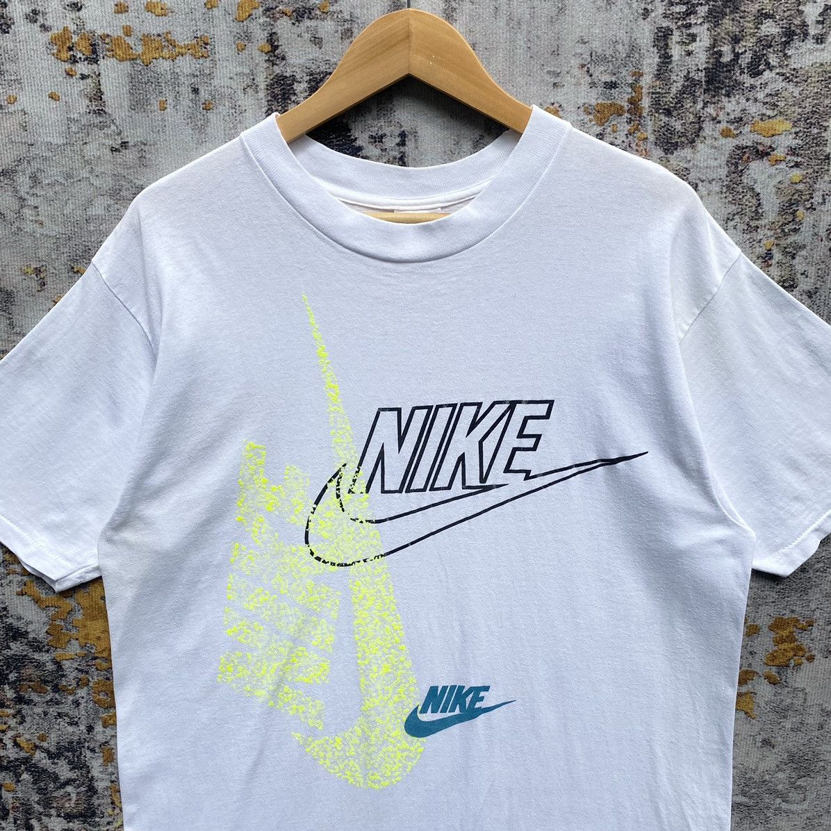 Vintage Vintage 90s Nike Shirt Spellout Nike Streetwear Size US M / EU 48-50 / 2 - 5 Thumbnail
