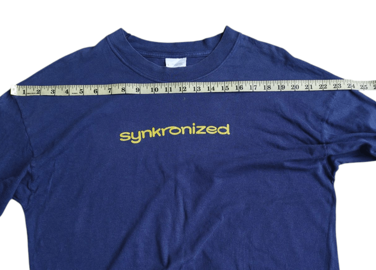 Band Tees × Vintage Vintage jamiroquai synkronized album longsleeve t-shirt Size US L / EU 52-54 / 3 - 6 Thumbnail