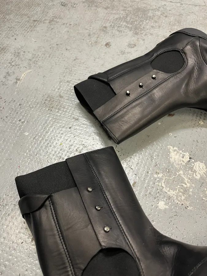 Marithe + Francois Girbaud Marithé François Girbaud Toa Ninja Black Boots Size US 9 / IT 39 - 7 Thumbnail