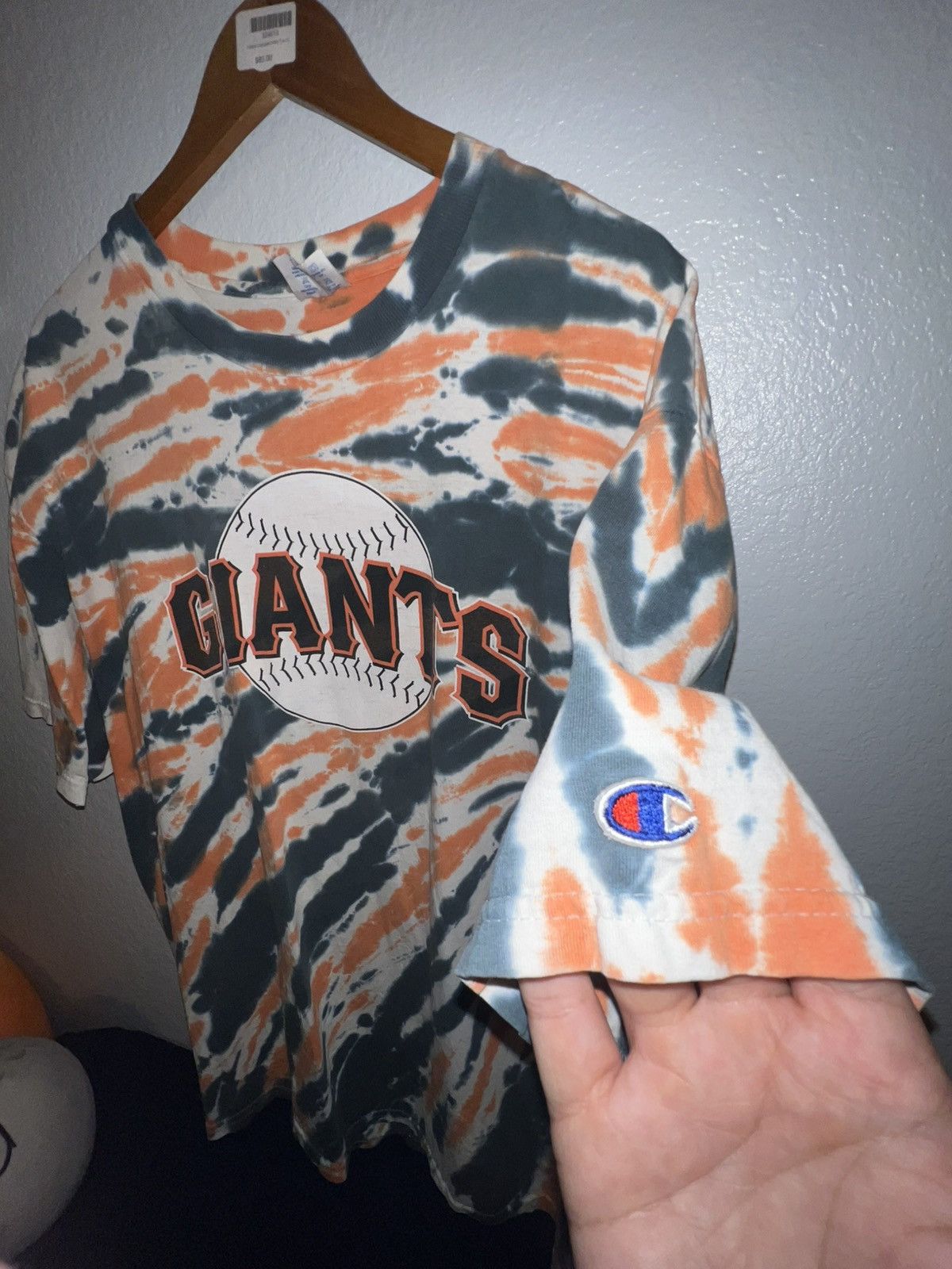 Champion × MLB San Francisco Giants Size US XL / EU 56 / 4 - 3 Thumbnail
