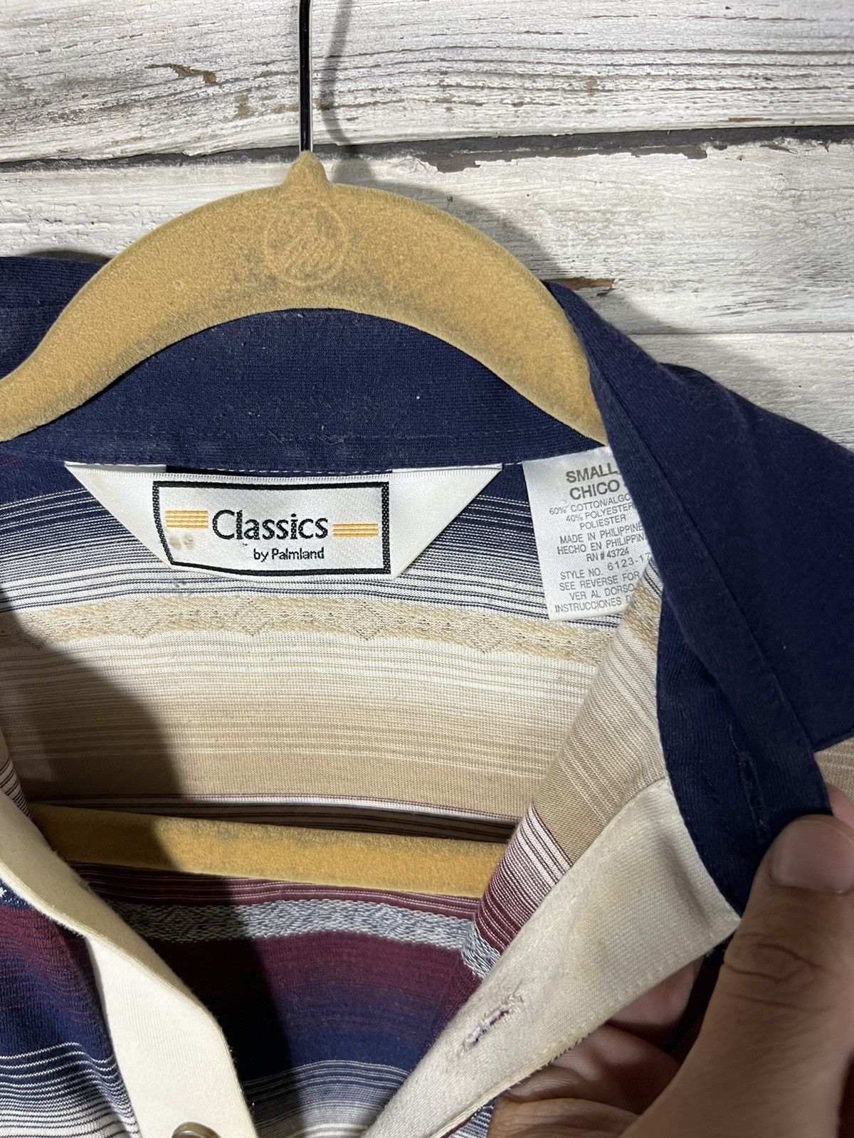 Vintage Vintage AOP Polo Size US S / EU 44-46 / 1 - 4 Thumbnail