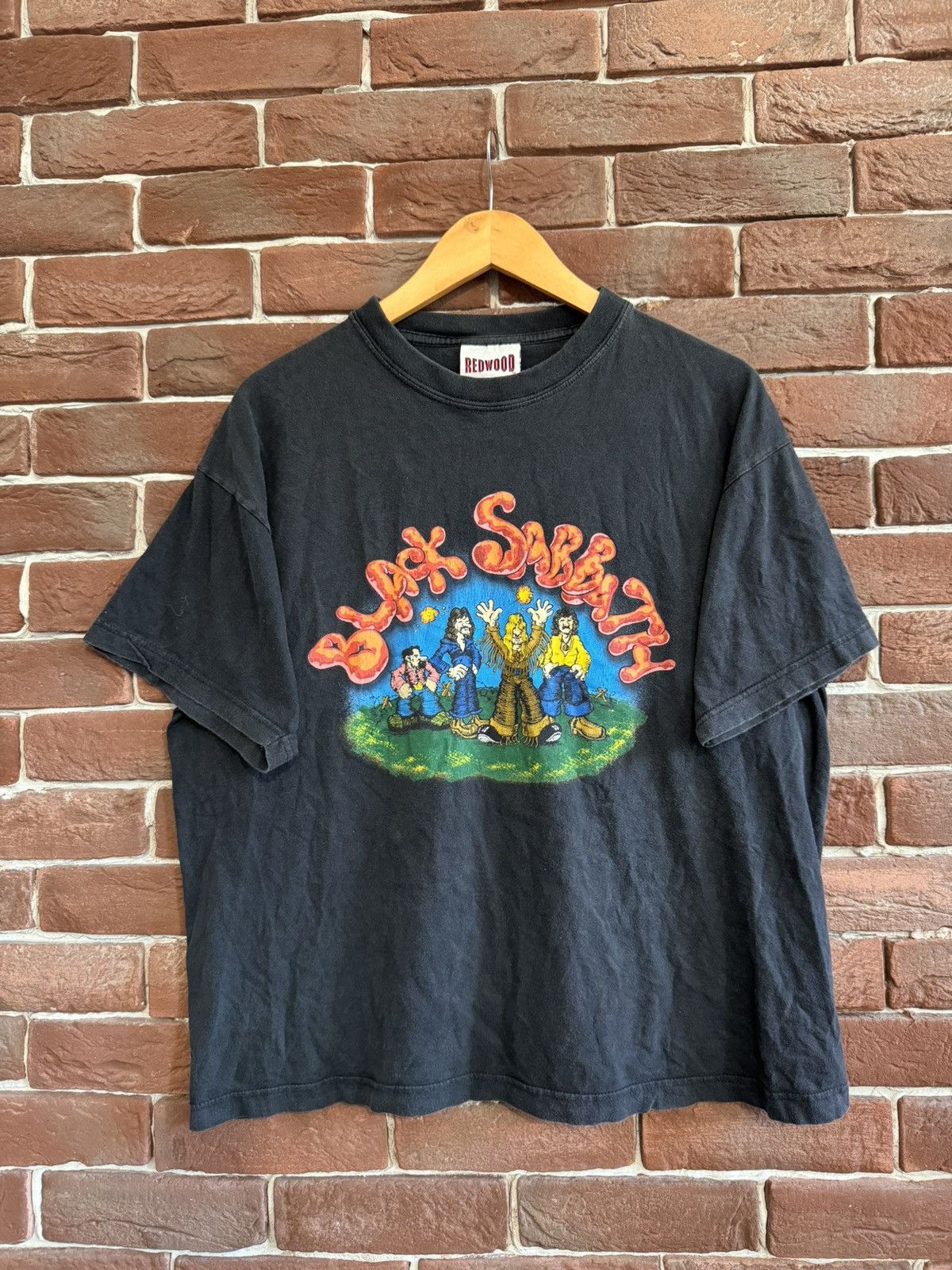 Rare Vintage 90s Black Sabbath Ten Year War Metal Tshirt L